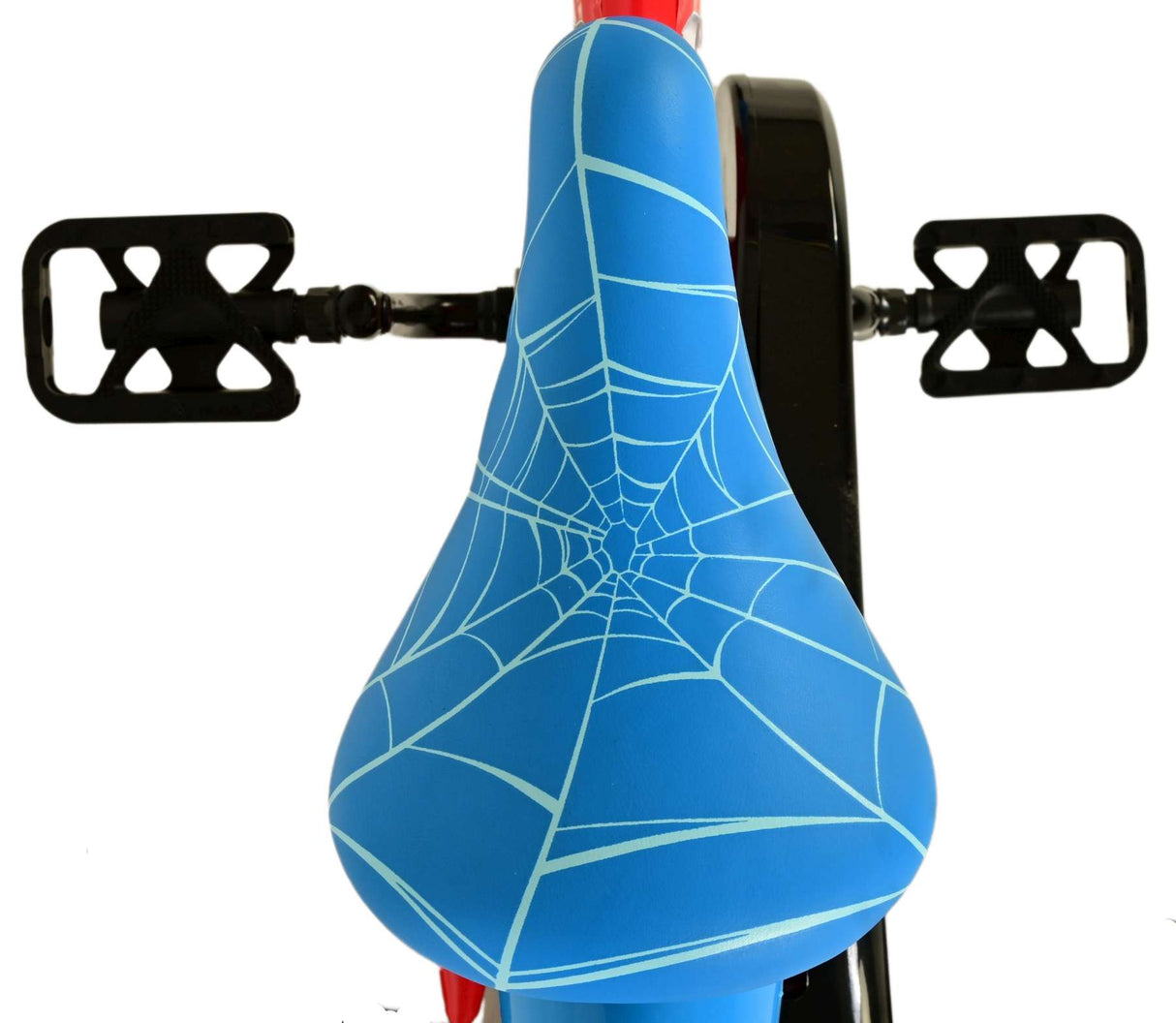 Volare Spider-Man Kinderfahrrad - Jungen - 12 Zoll - Blau/Rot