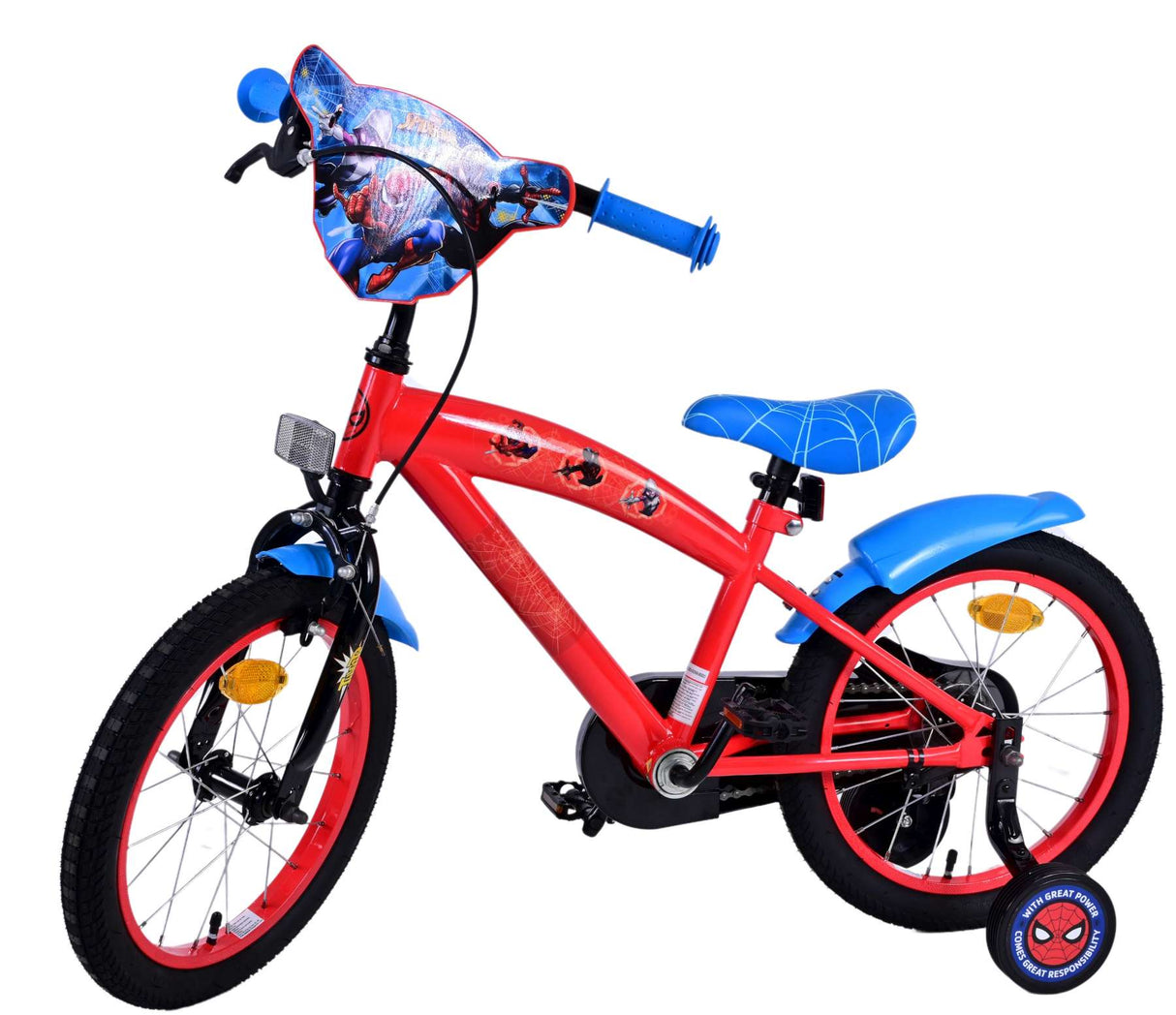Volare Kinderfahrrad Spider-Man 16 Zoll