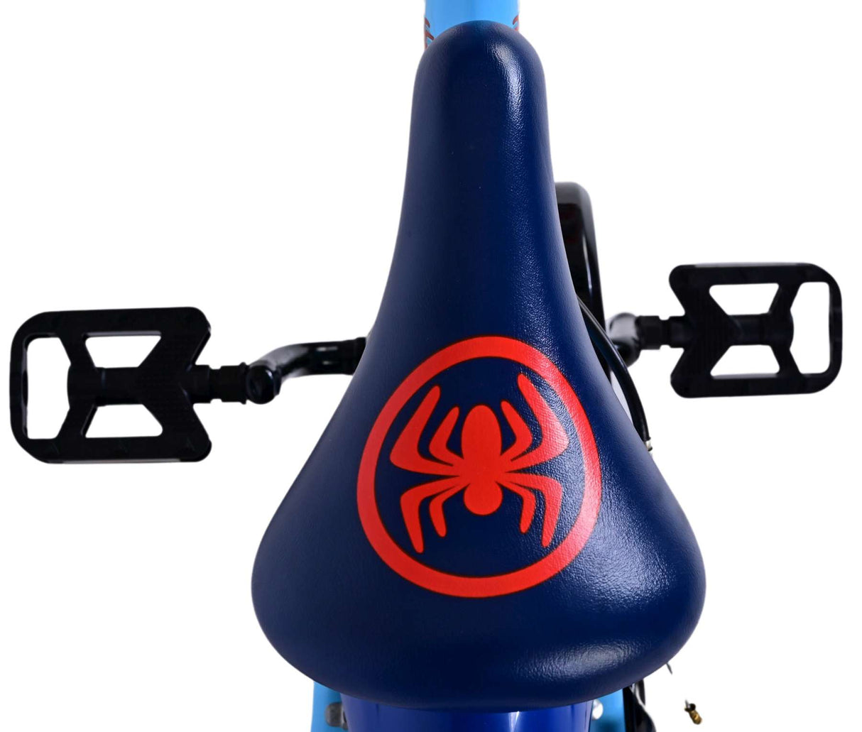 Volare Spider-Man 14 Zoll Kinderfahrrad Blau - Sicherheit, Komfort und langanhaltende Freude!