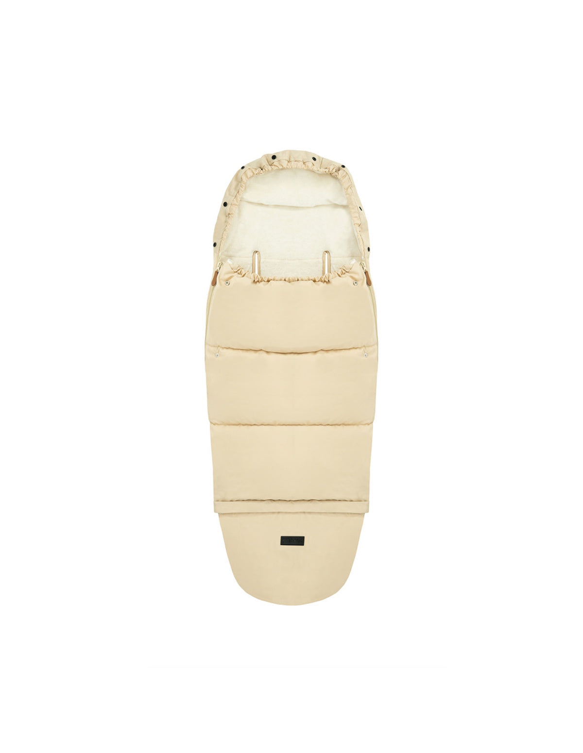 MoMi SARDI 2in1 Fußsack in gewählter Farbe für Kinderwagen, Buggy & Schlitten