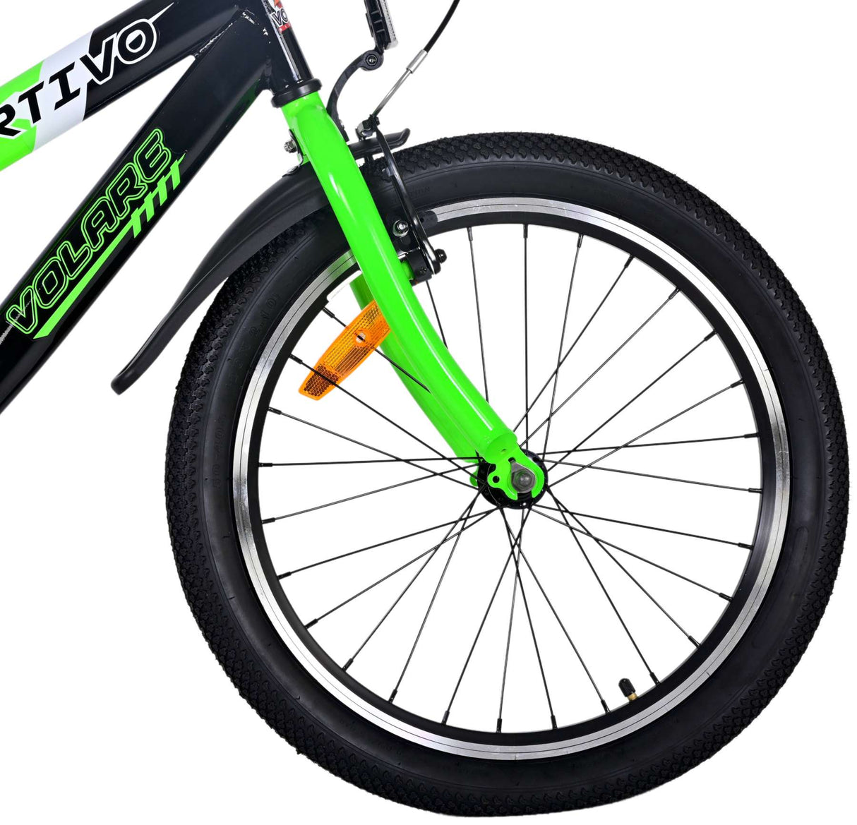 Volare Sportivo Kinderfahrrad - Jungen - 20 Zoll - Grün