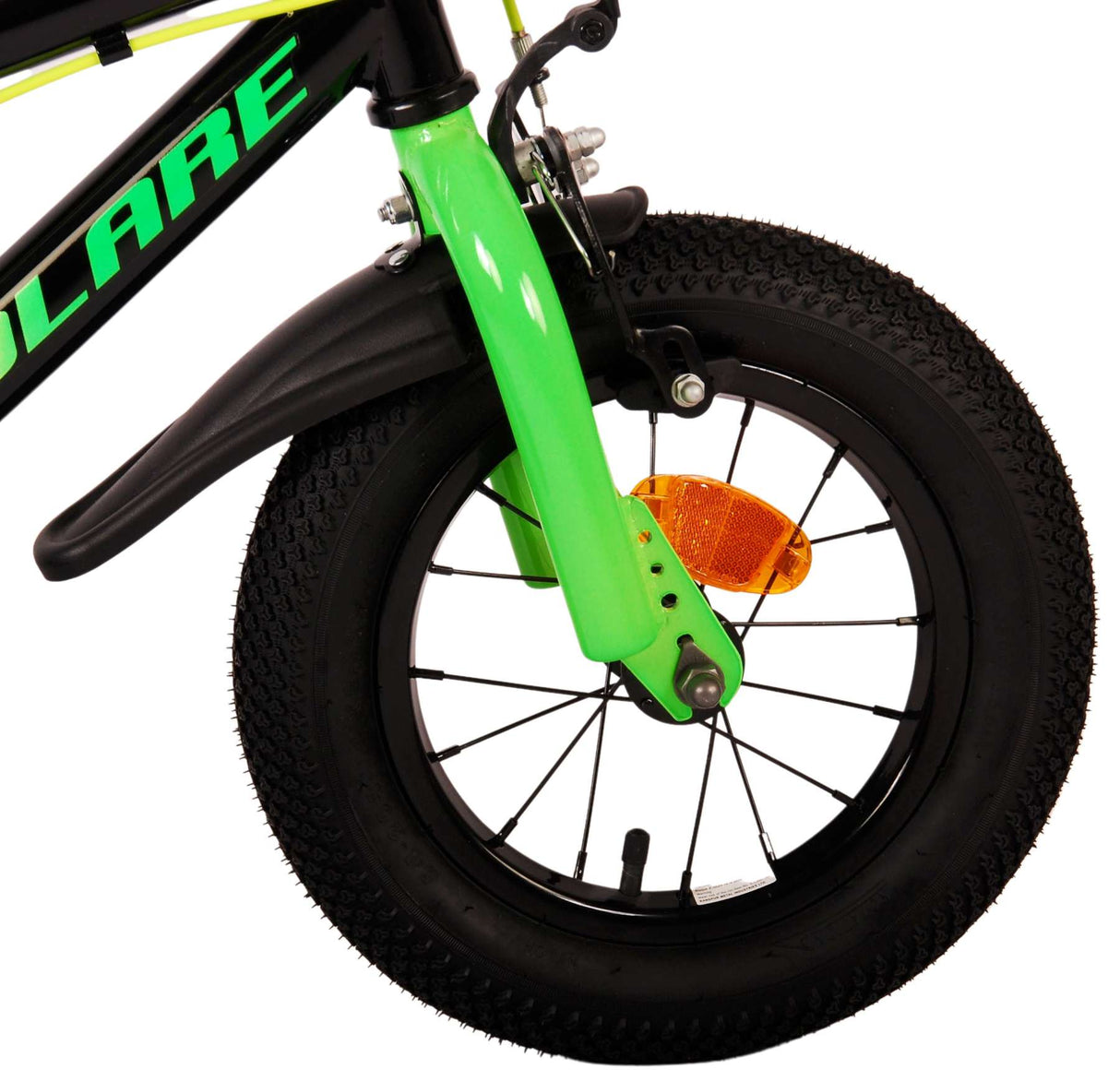 Volare Super GT Kinderfahrrad - Jungen - 12 Zoll - Grün - Zwei Handbremsen