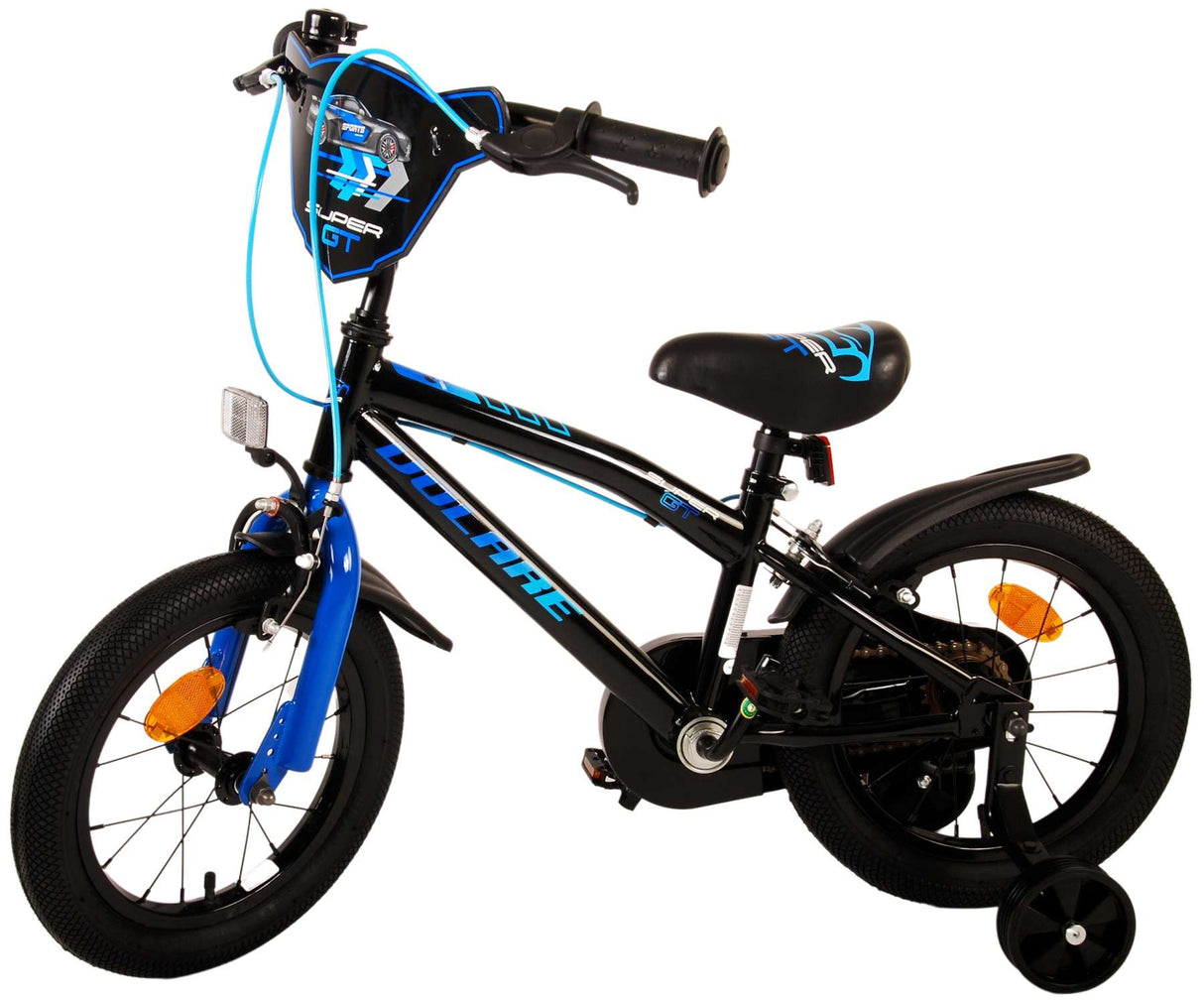 Volare Super GT Kinderfahrrad - Jungen - 14 Zoll - Blau - Zweihandbremsen