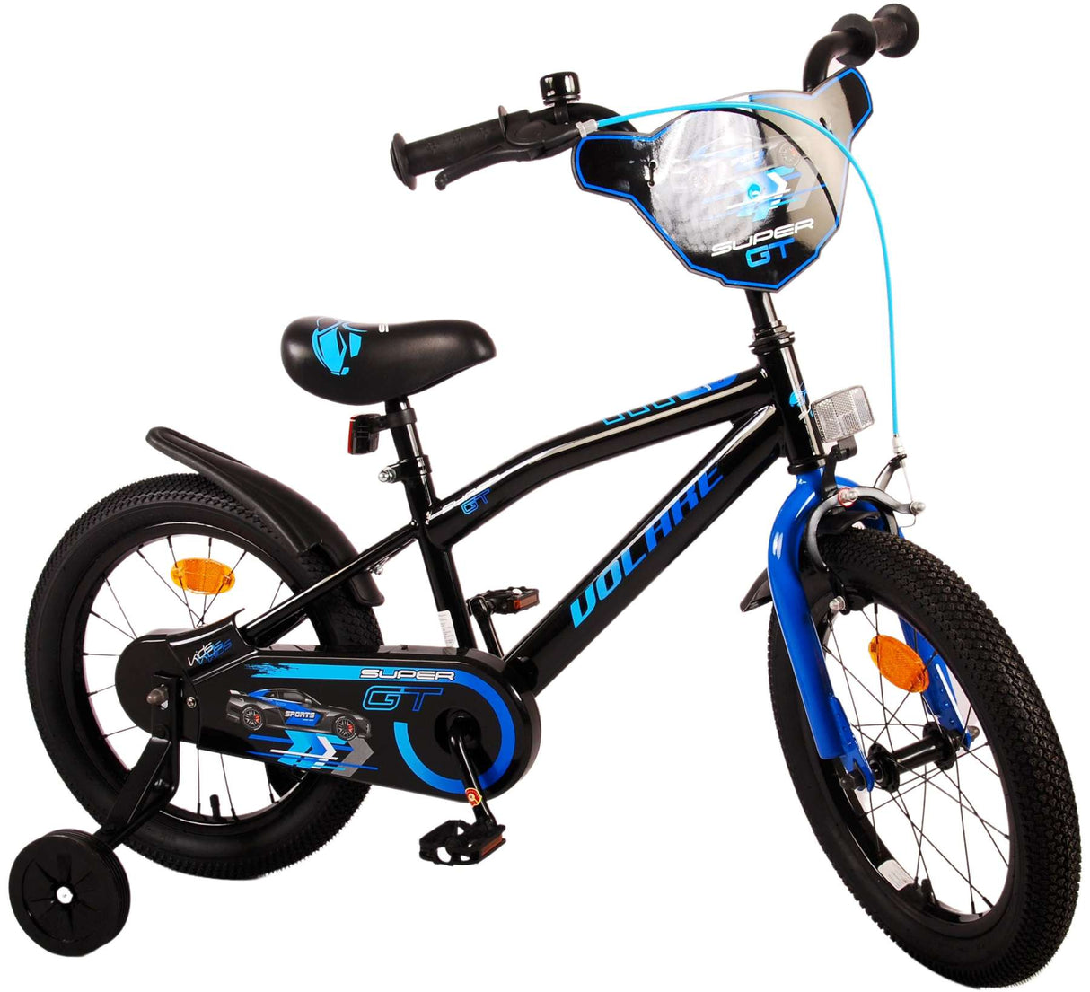Volare Super GT Kinderfahrrad - Jungen - 16 Zoll - Blau