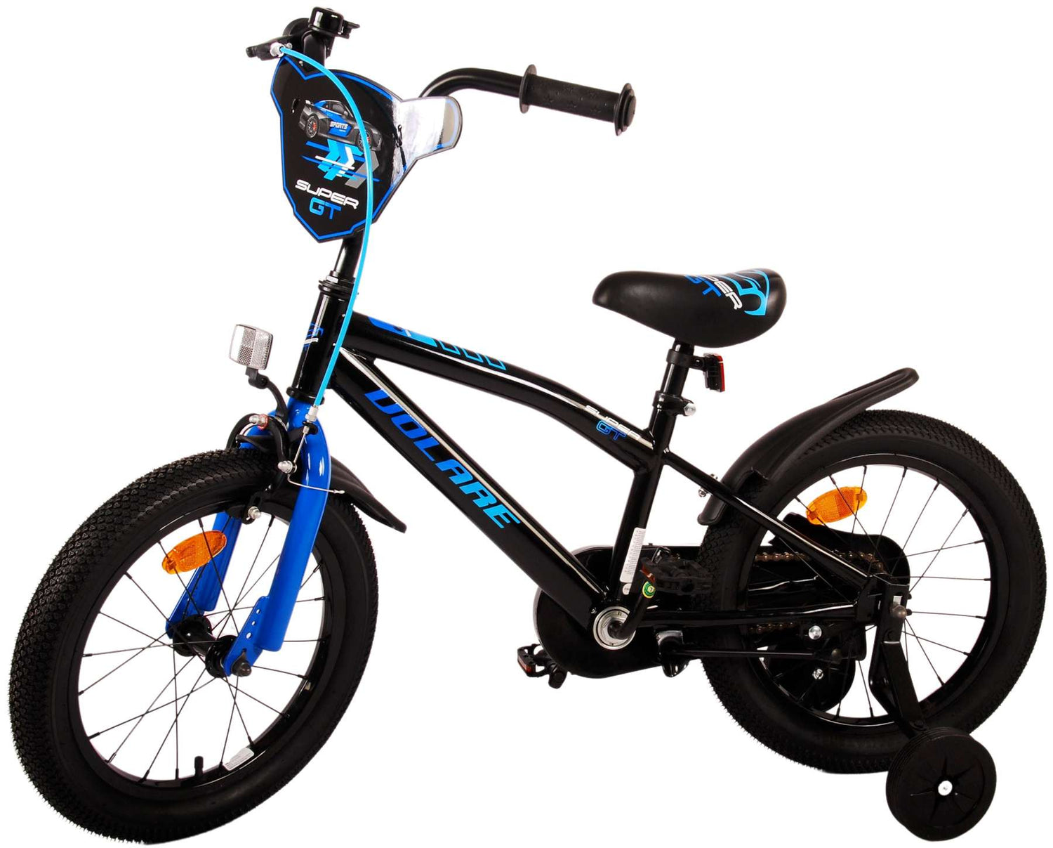 Volare Super GT Kinderfahrrad - Jungen - 16 Zoll - Blau