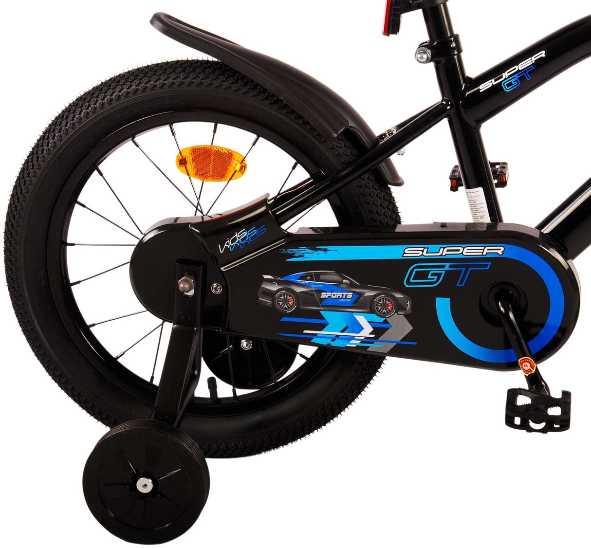Volare Super GT Kinderfahrrad - Jungen - 16 Zoll - Blau