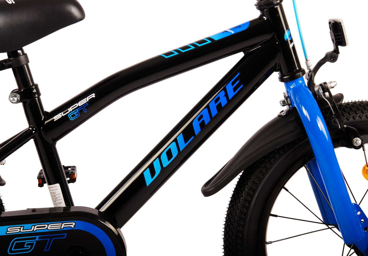 Volare Super GT Kinderfahrrad - Jungen - 16 Zoll - Blau
