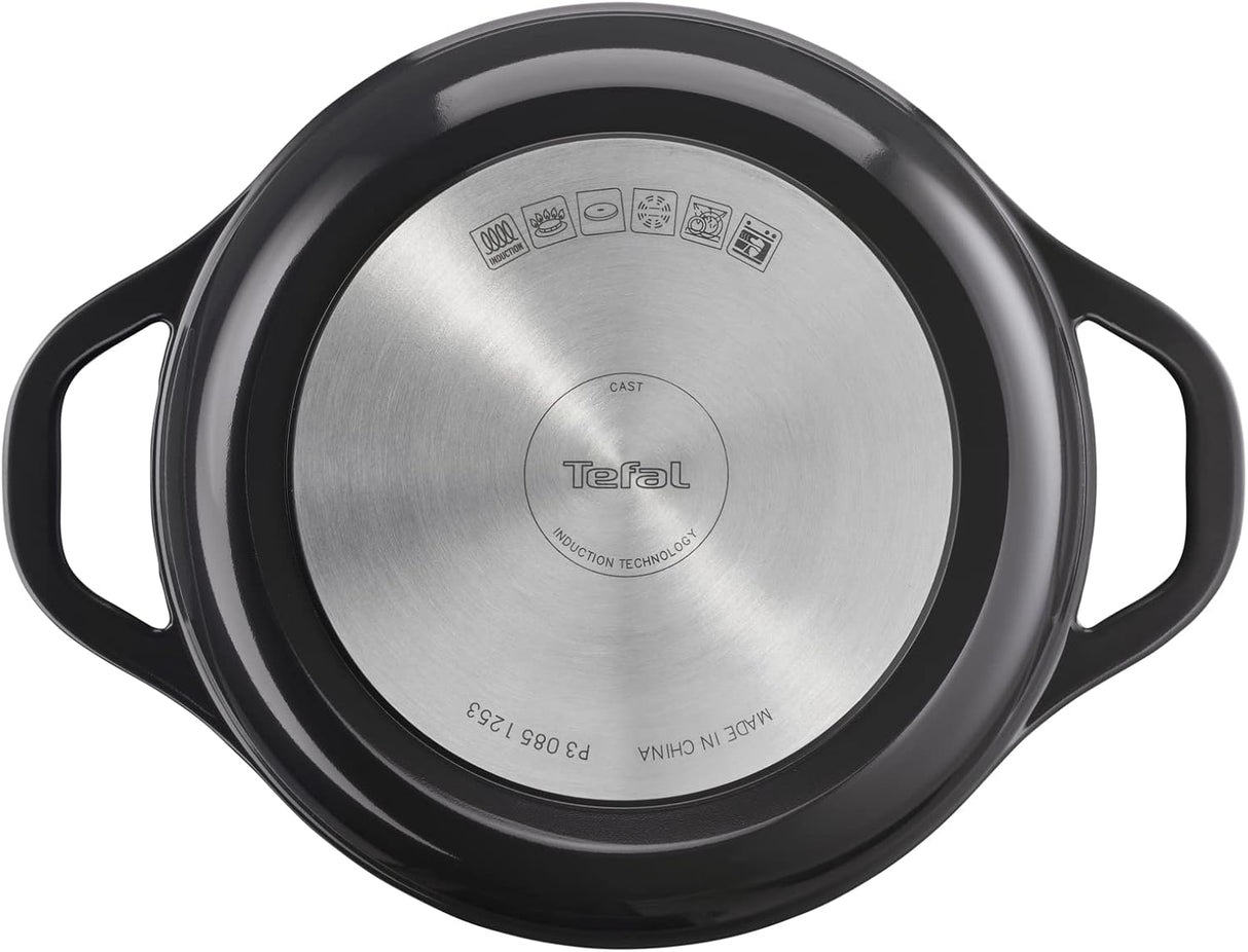 Unterseite des Tefal E2554604 Kochtopf