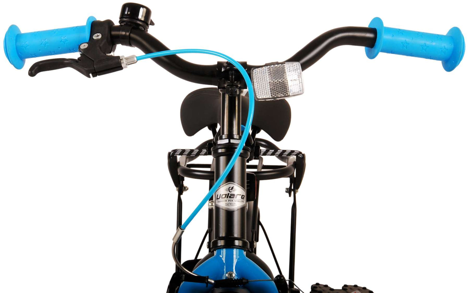 Volare Thombike Kinderfahrrad - Jungen - 12 Zoll - Schwarz Blau