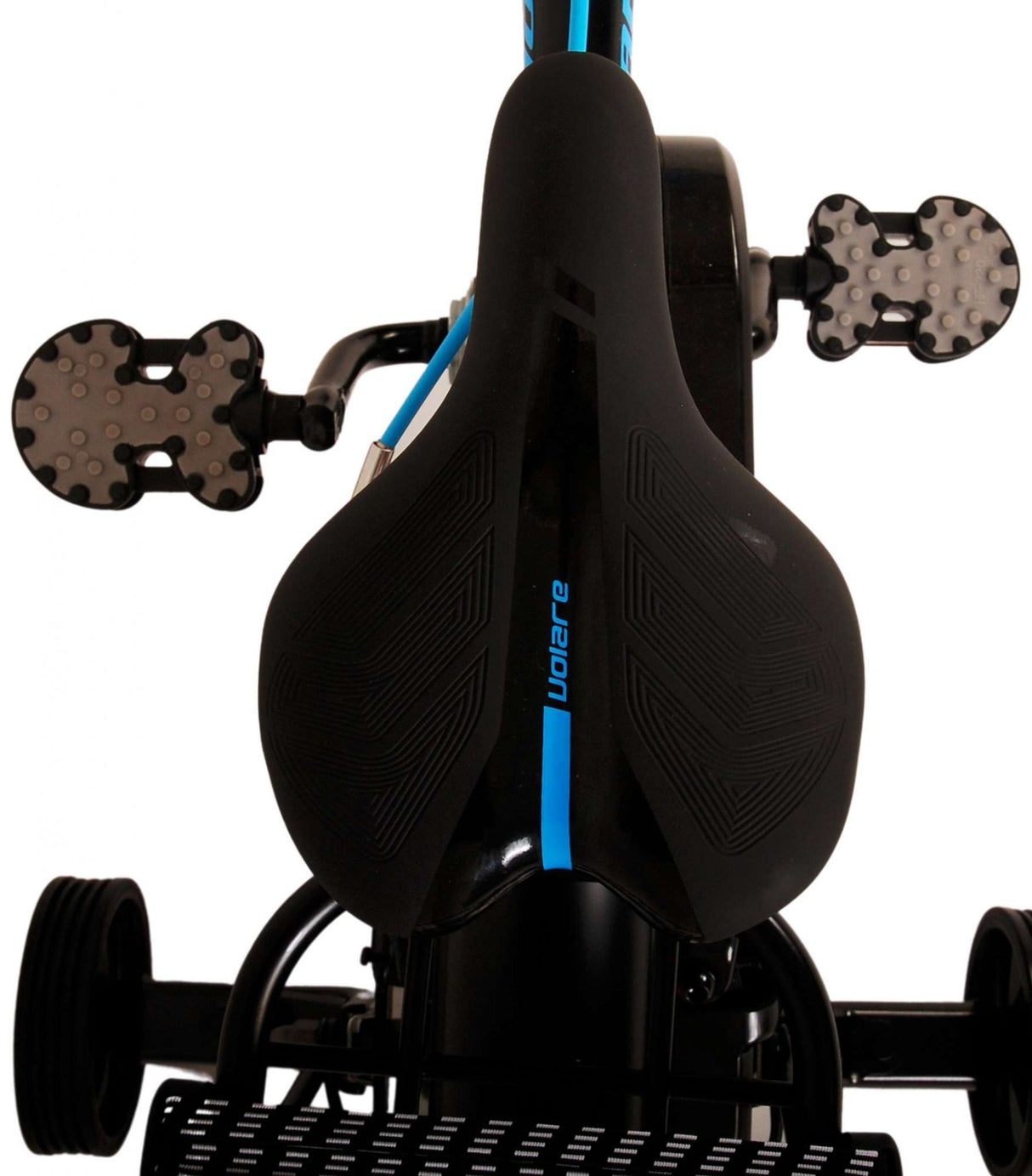 B-WARE - Volare Thombike Kinderfahrrad - Jungen - 12 Zoll - Schwarz Blau - Zweihandbremsen