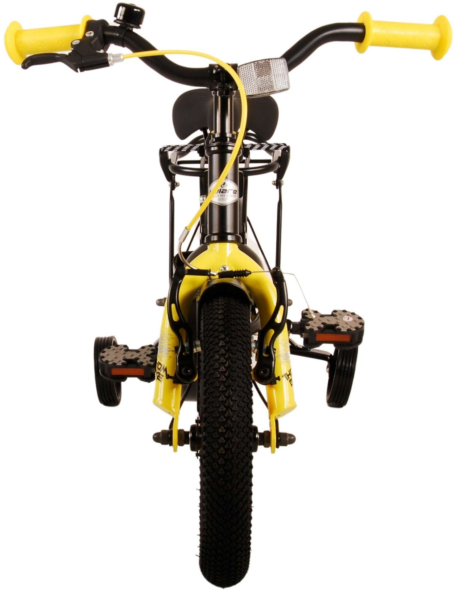 Volare Thombike Kinderfahrrad - Jungen - 12 Zoll - Schwarz Gelb