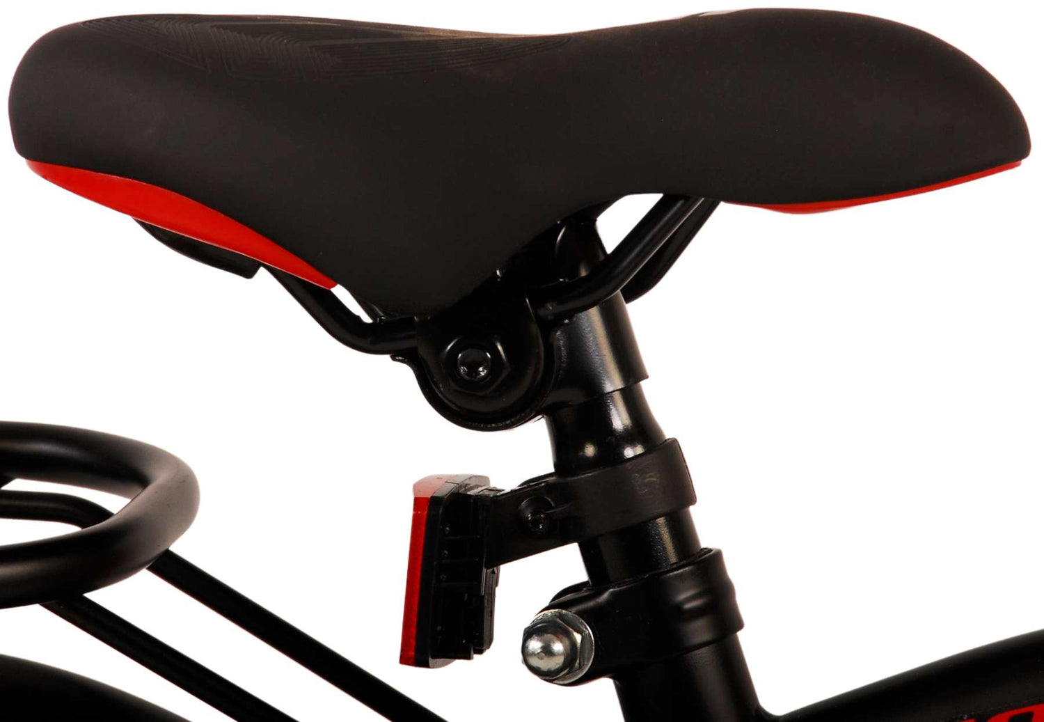 Volare Thombike Kinderfahrrad - Jungen - 12 Zoll - Schwarz Rot