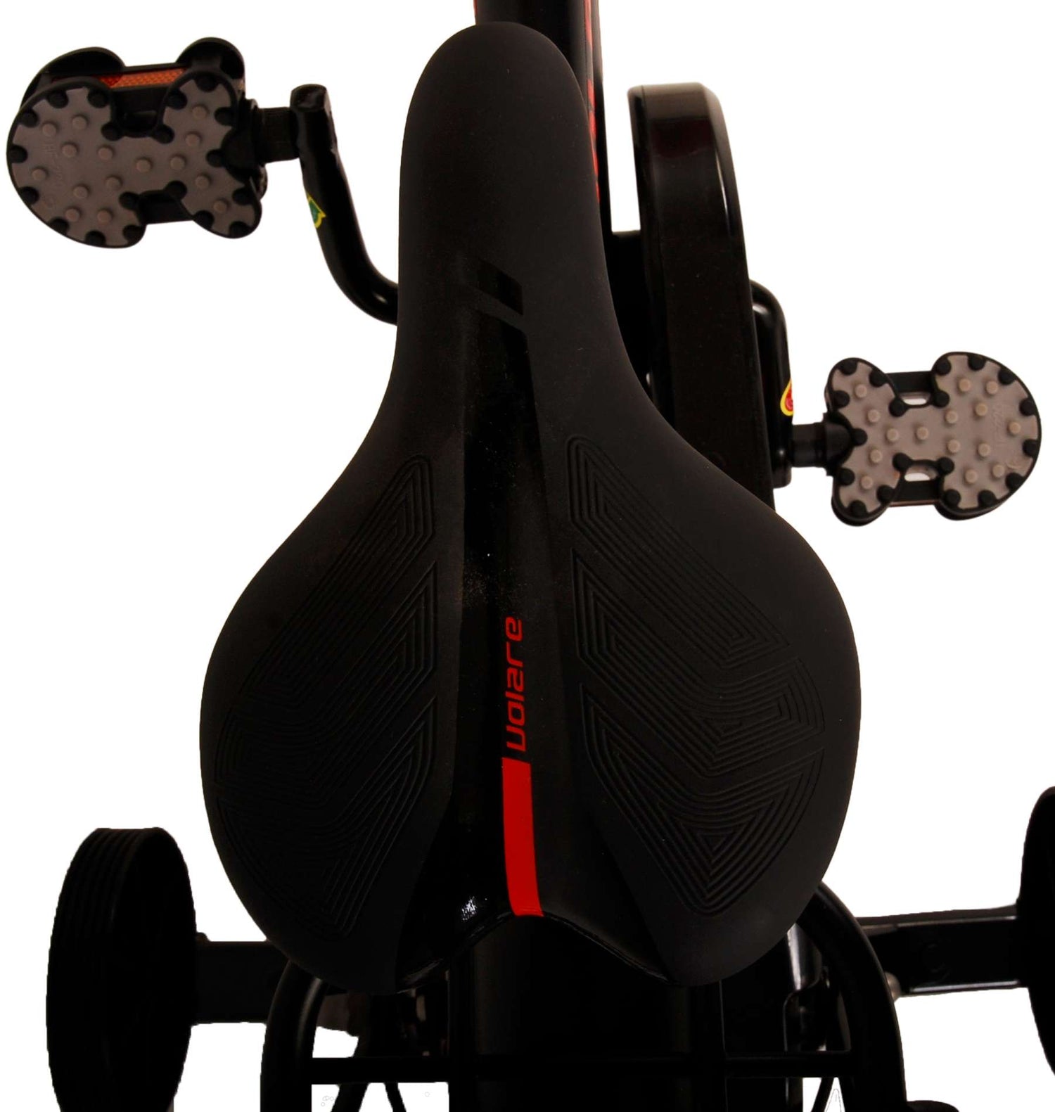 Volare Thombike Kinderfahrrad - Jungen - 12 Zoll - Schwarz Rot