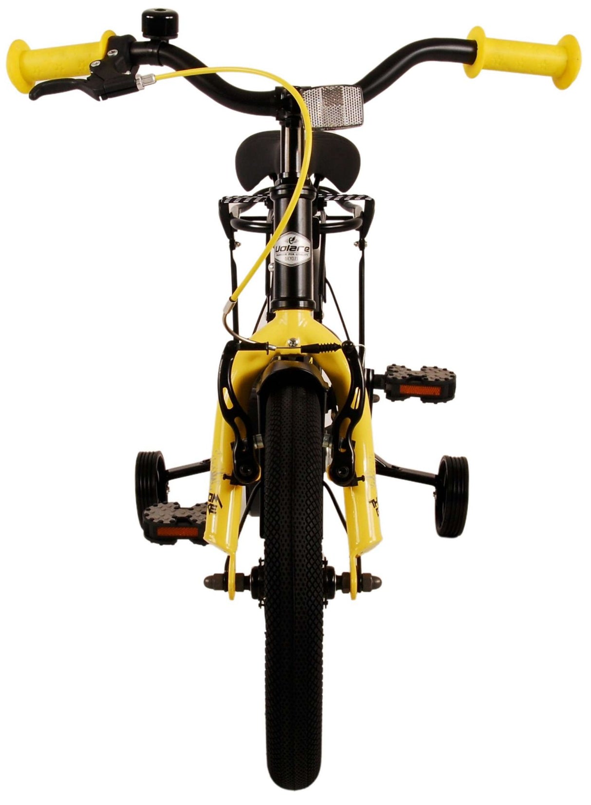 Volare Thombike Kinderfahrrad - Jungen - 14 Zoll - Schwarz Gelb