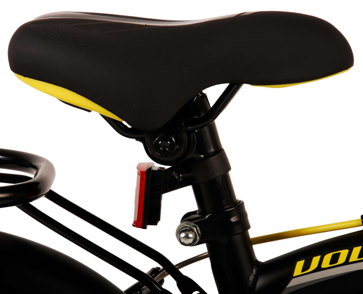 Volare Thombike Kinderfahrrad - Jungen - 14 Zoll - Schwarz Gelb - Zweihandbremsen