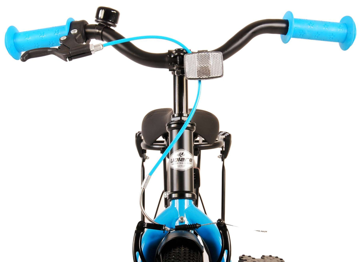 Volare Thombike Kinderfahrrad - Jungen - 16 Zoll - Schwarz Blau