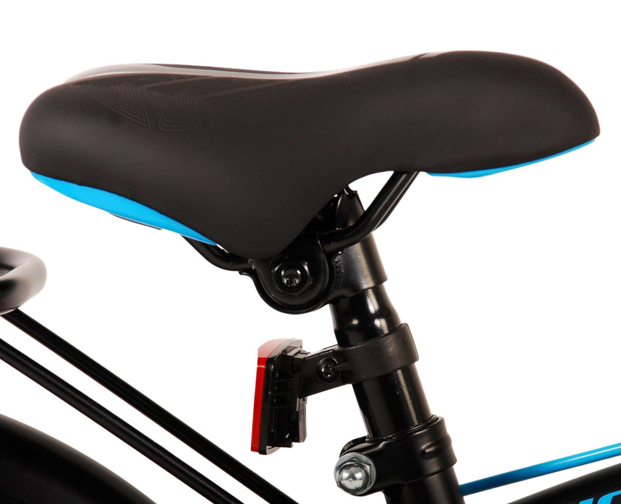 Volare Thombike Kinderfahrrad - Jungen - 16 Zoll - Schwarz Blau - Zweihandbremsen