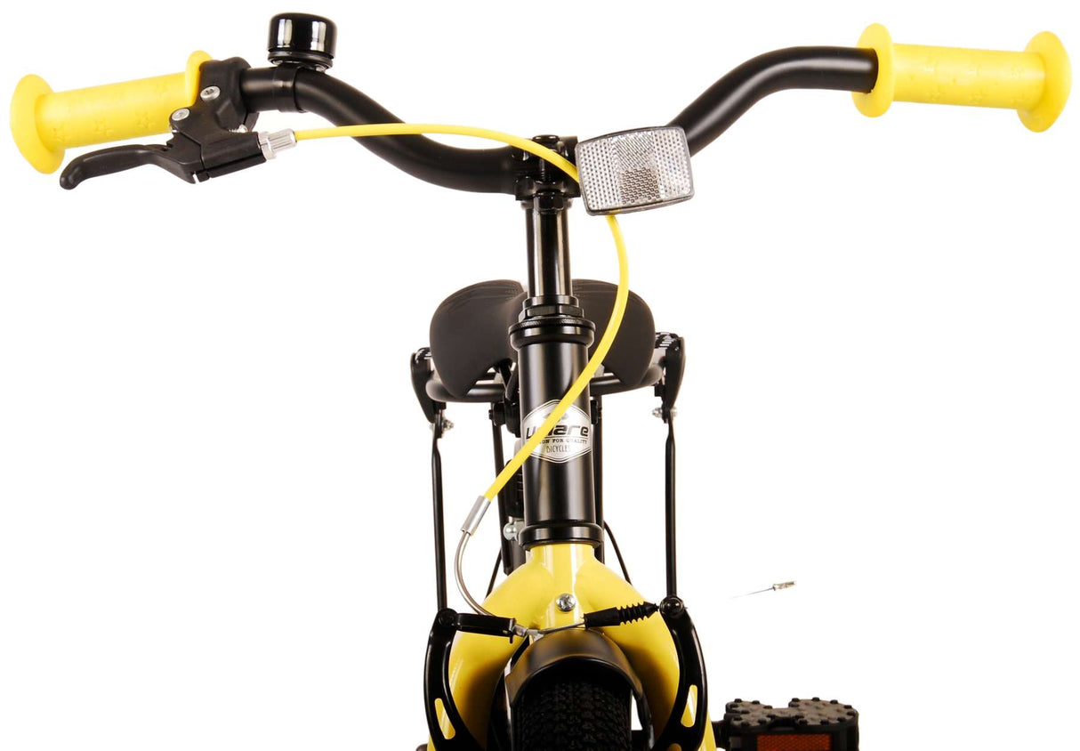 Volare Thombike Kinderfahrrad - Jungen - 16 Zoll - Schwarz Gelb