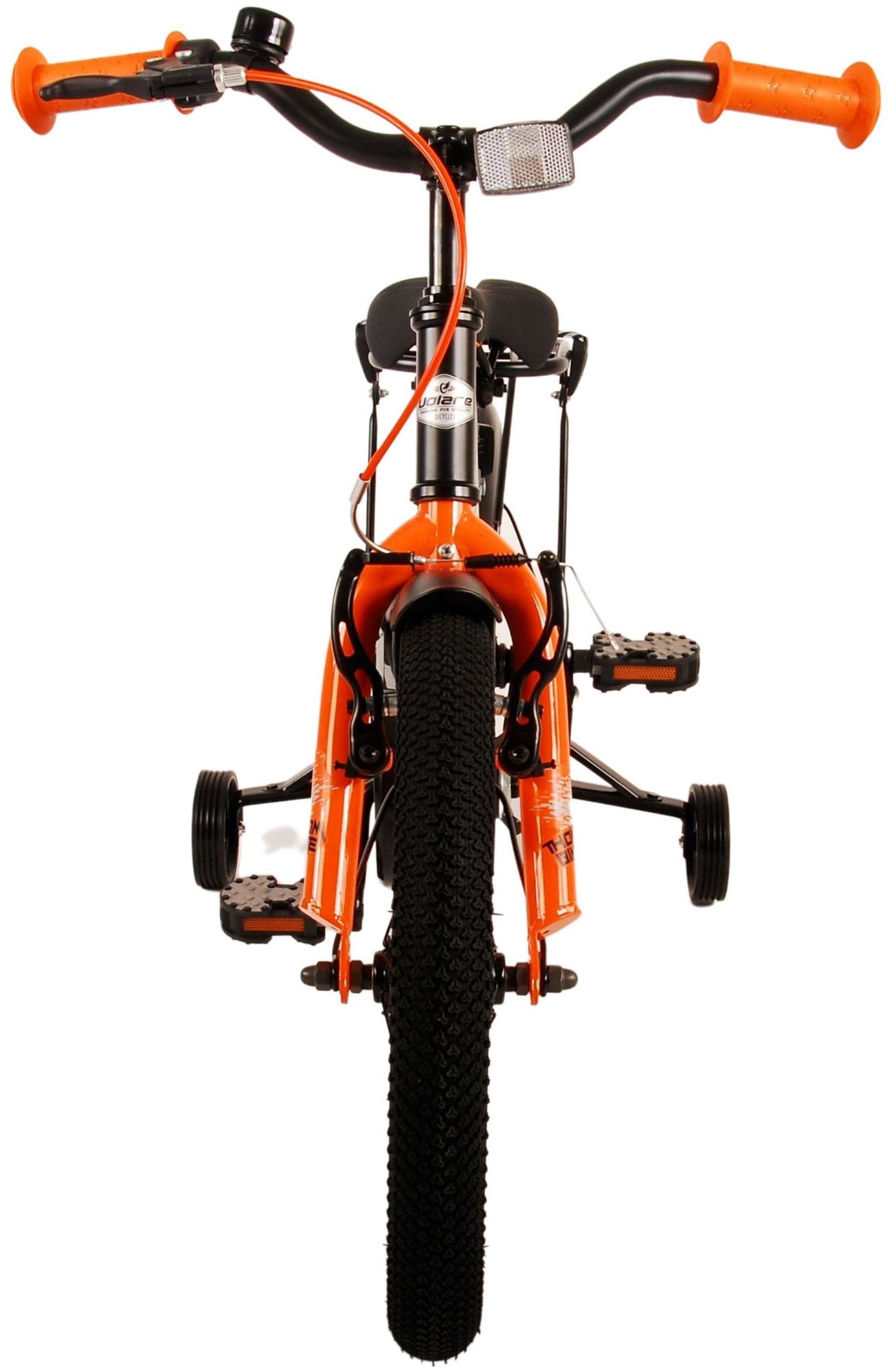 Volare Thombike Kinderfahrrad - Jungen - 16 Zoll - Schwarz Orange