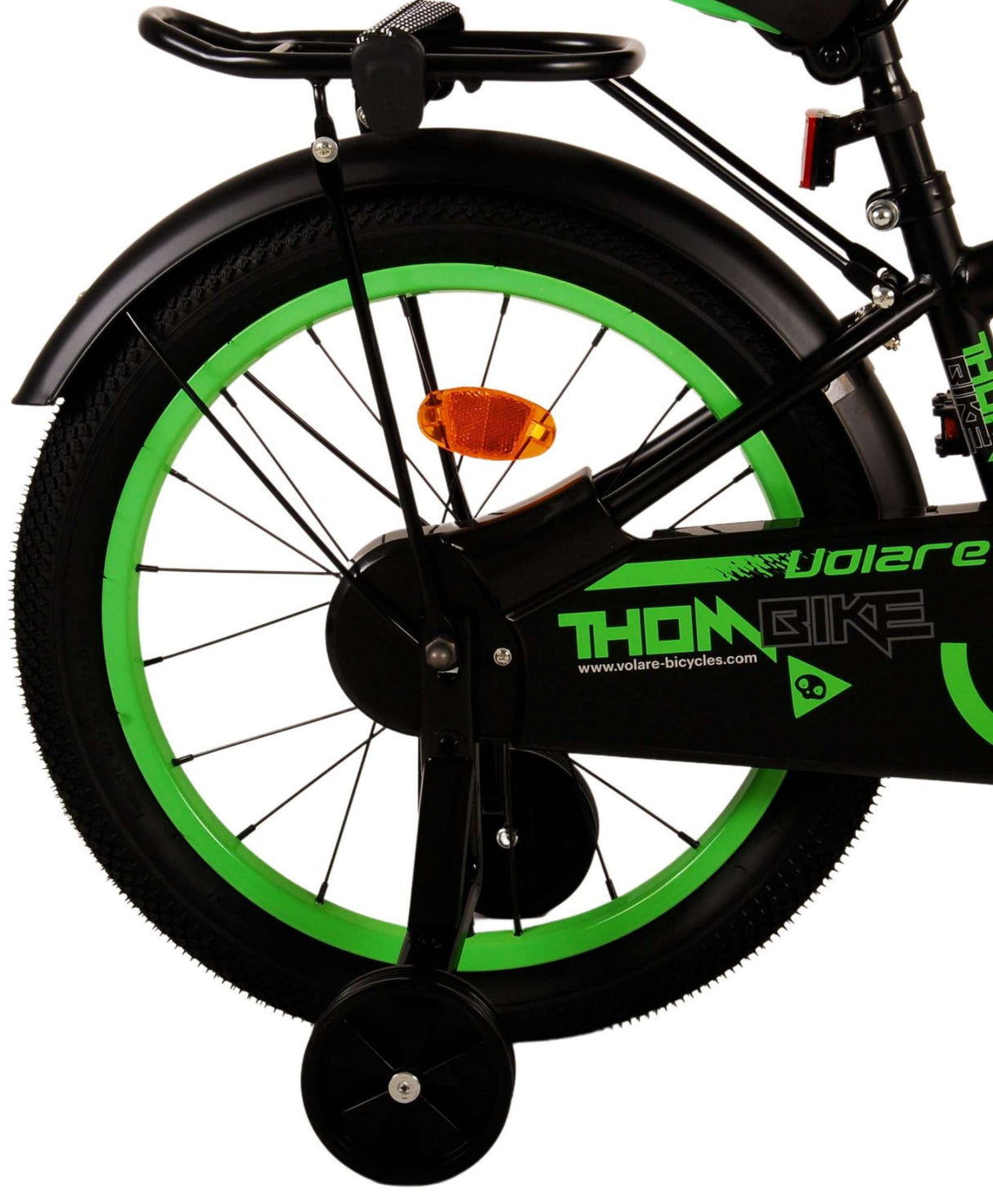 Volare Thombike - Jungen - 18 Zoll - Schwarz Grün