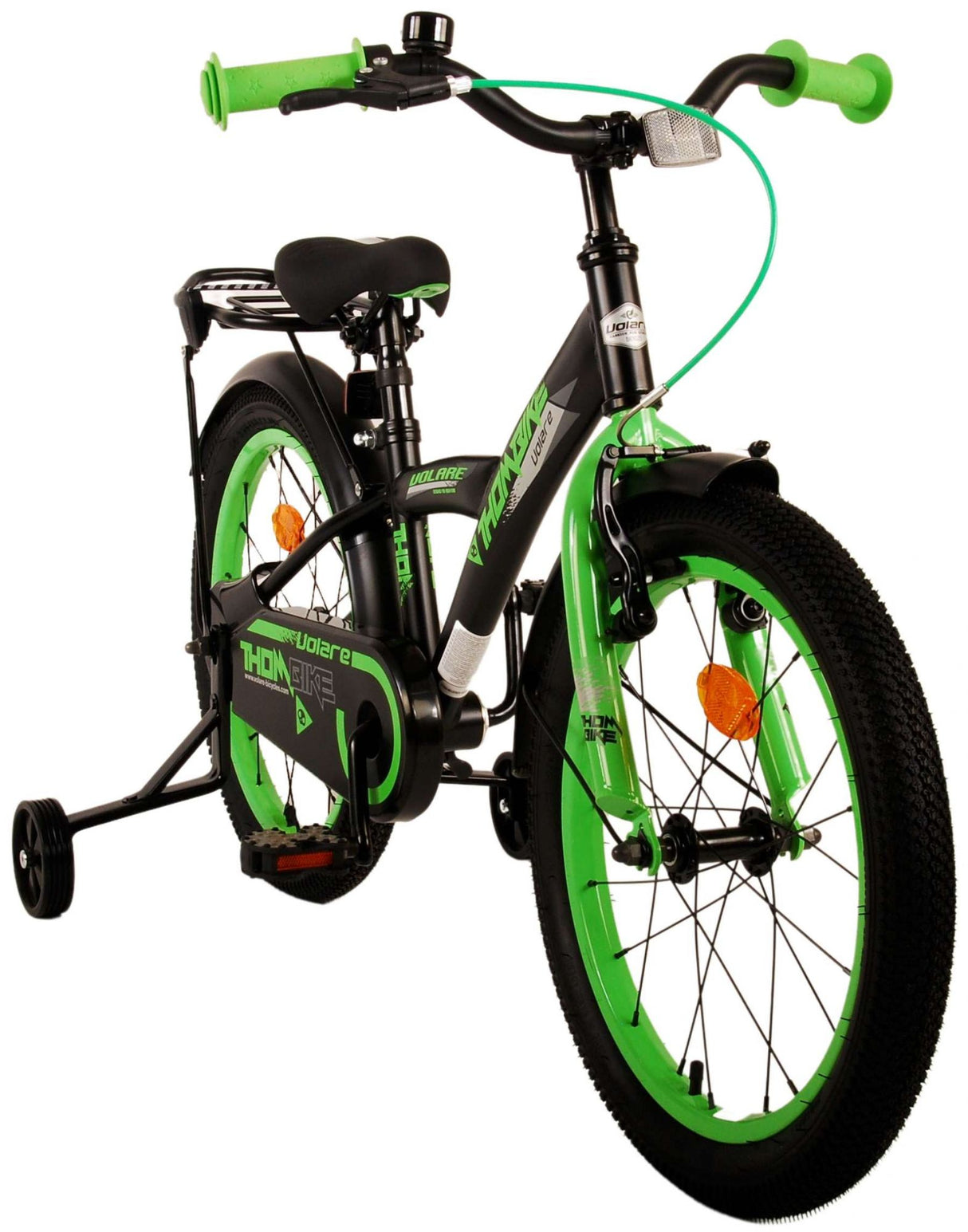 Volare Thombike - Jungen - 18 Zoll - Schwarz Grün