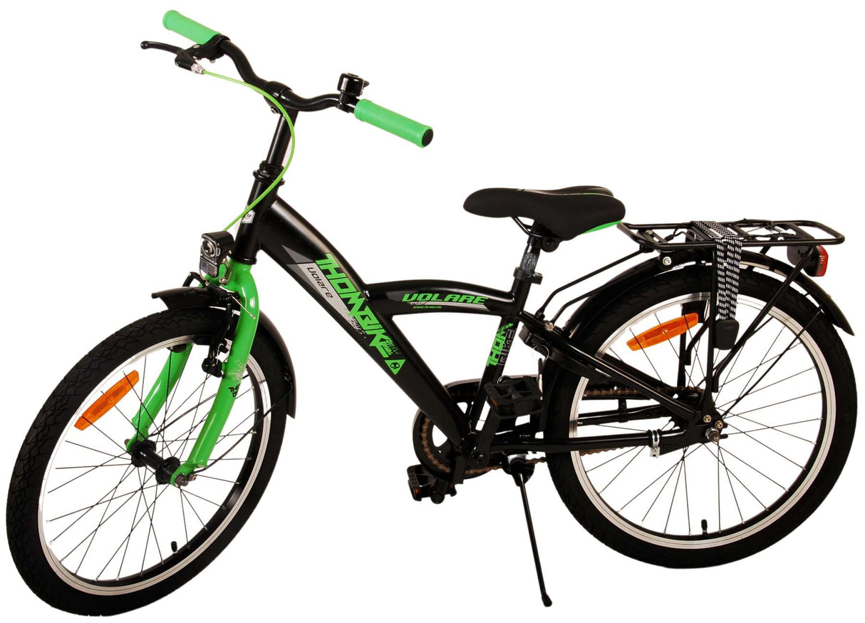 Volare Thombike Kinderfahrrad - Jungen - 20 Zoll - Schwarz Grün
