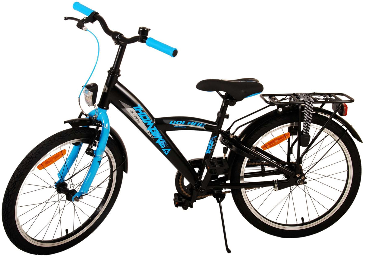 Volare Thombike Kinderfahrrad - Jungen - 20 Zoll - Schwarz Blau