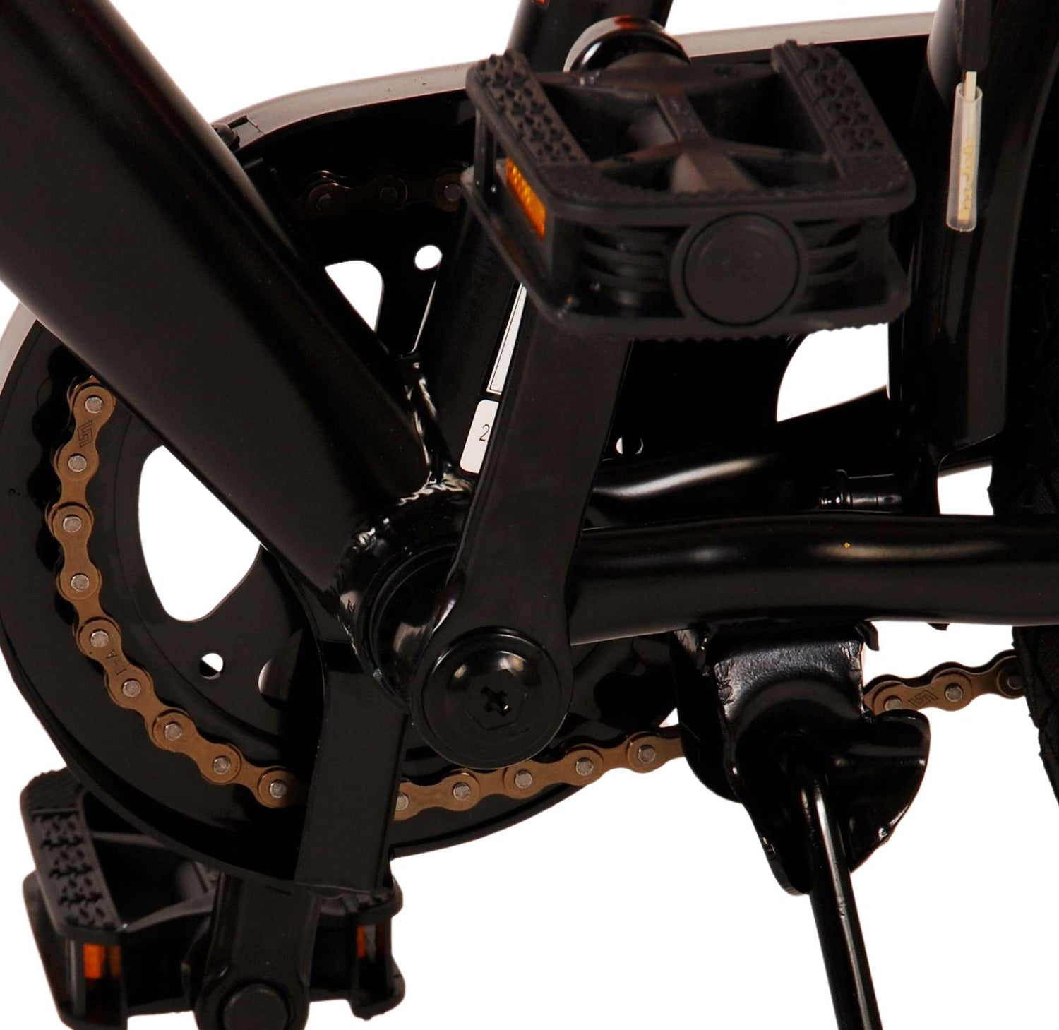 Volare Thombike Kinderfahrrad - Jungen - 20 Zoll - Schwarz Orange - Zweihandbremsen