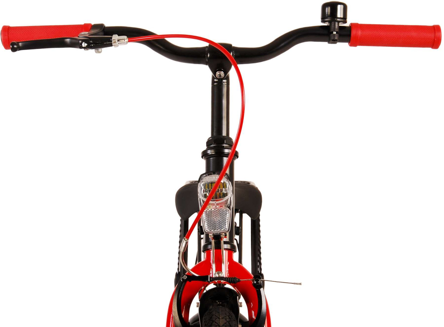Volare Thombike Kinderfahrrad - Jungen - 24 Zoll - Schwarz Rot