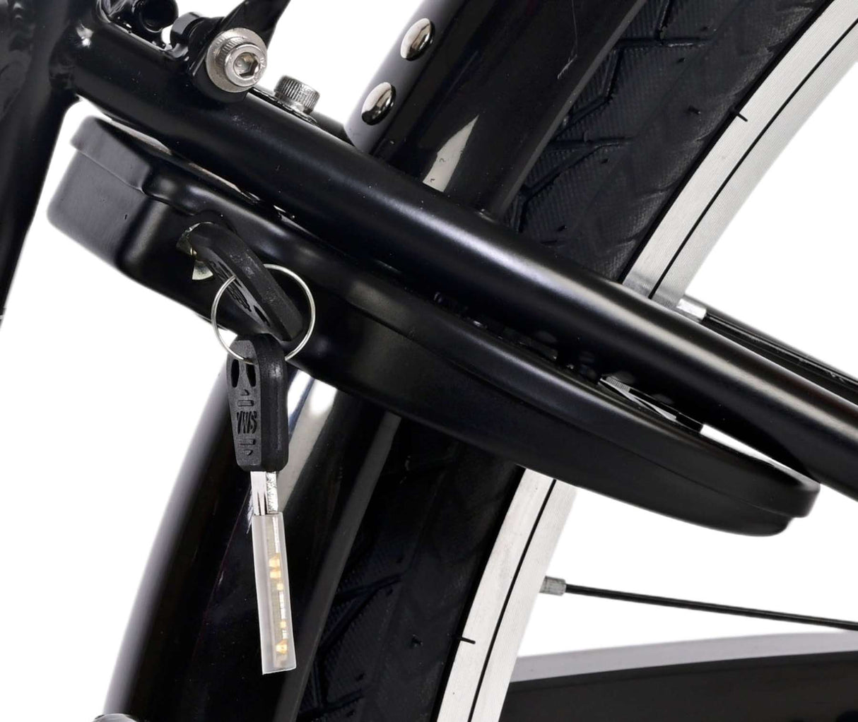 Volare Thombike Kinderfahrrad - Jungen - 26 Zoll - Schwarz Rot - 3 Gänge