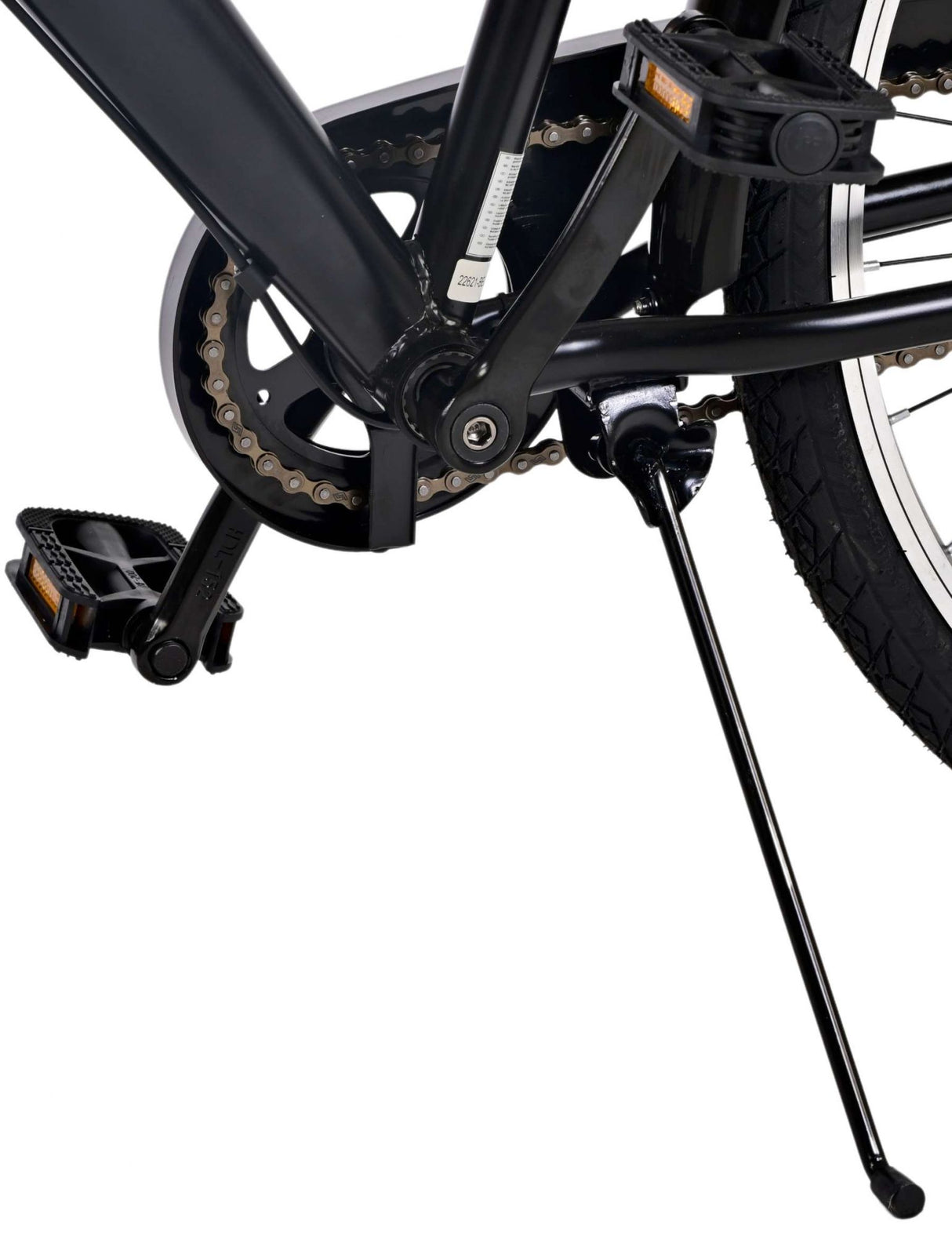 Volare Thombike Kinderfahrrad - Jungen - 26 Zoll - Schwarz Rot - 3 Gänge
