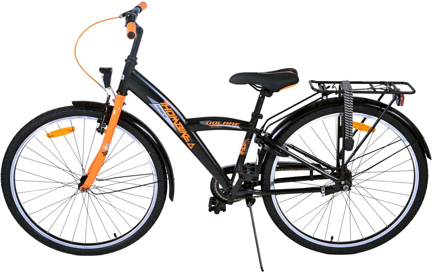Volare Thombike Kinderfahrrad - Jungen - 26 Zoll - Schwarz Orange