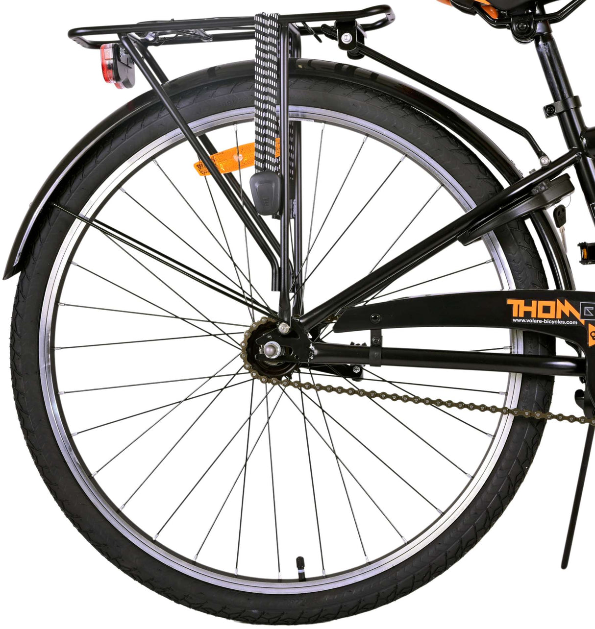 Volare Thombike Kinderfahrrad - Jungen - 26 Zoll - Schwarz Orange