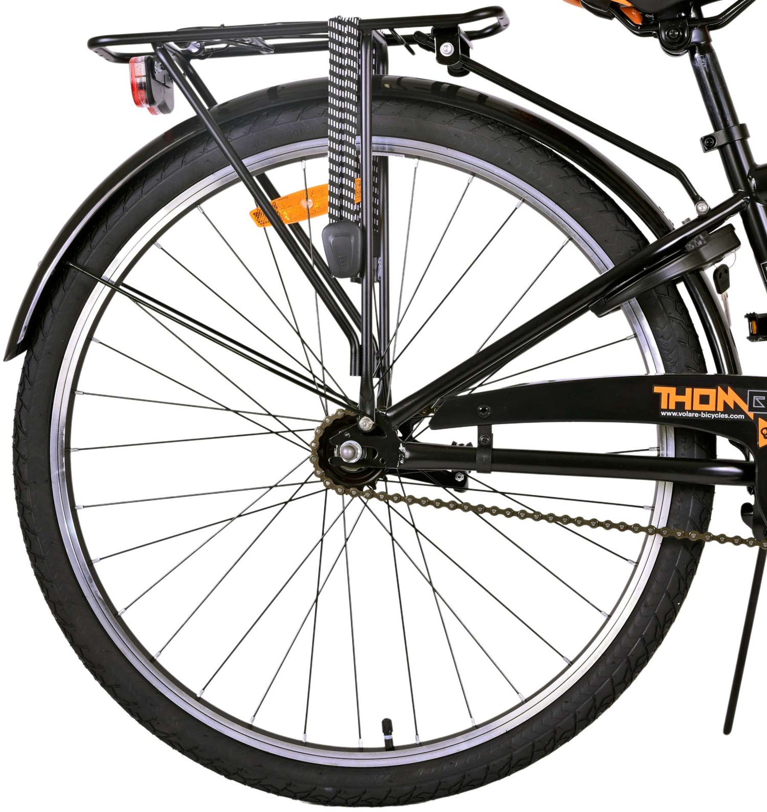 Volare Thombike Kinderfahrrad - Jungen - 26 Zoll - Schwarz Orange