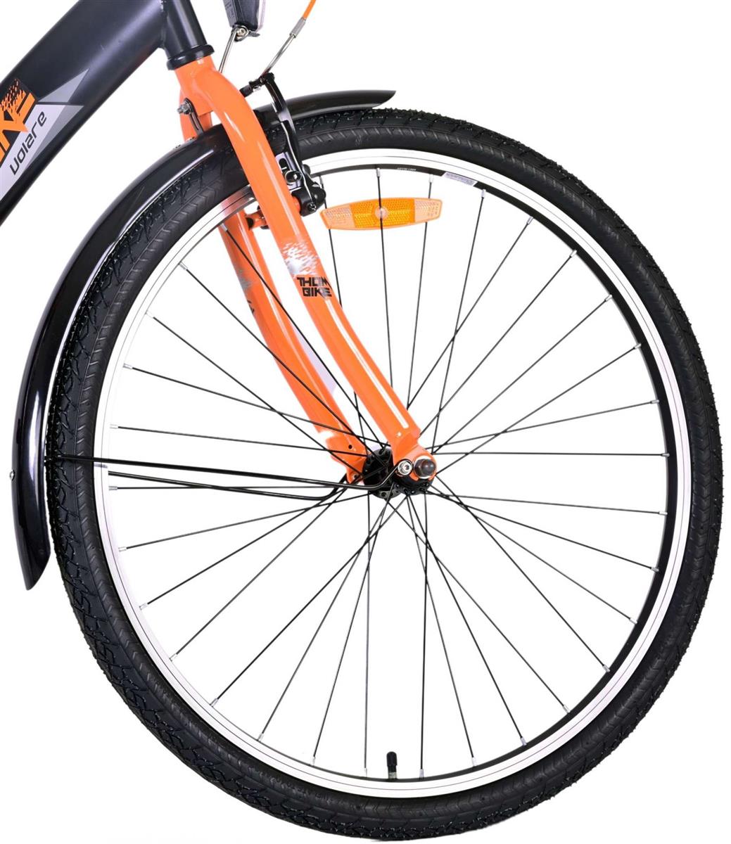 Volare Thombike Kinderfahrrad - Jungen - 26 Zoll - Schwarz Orange