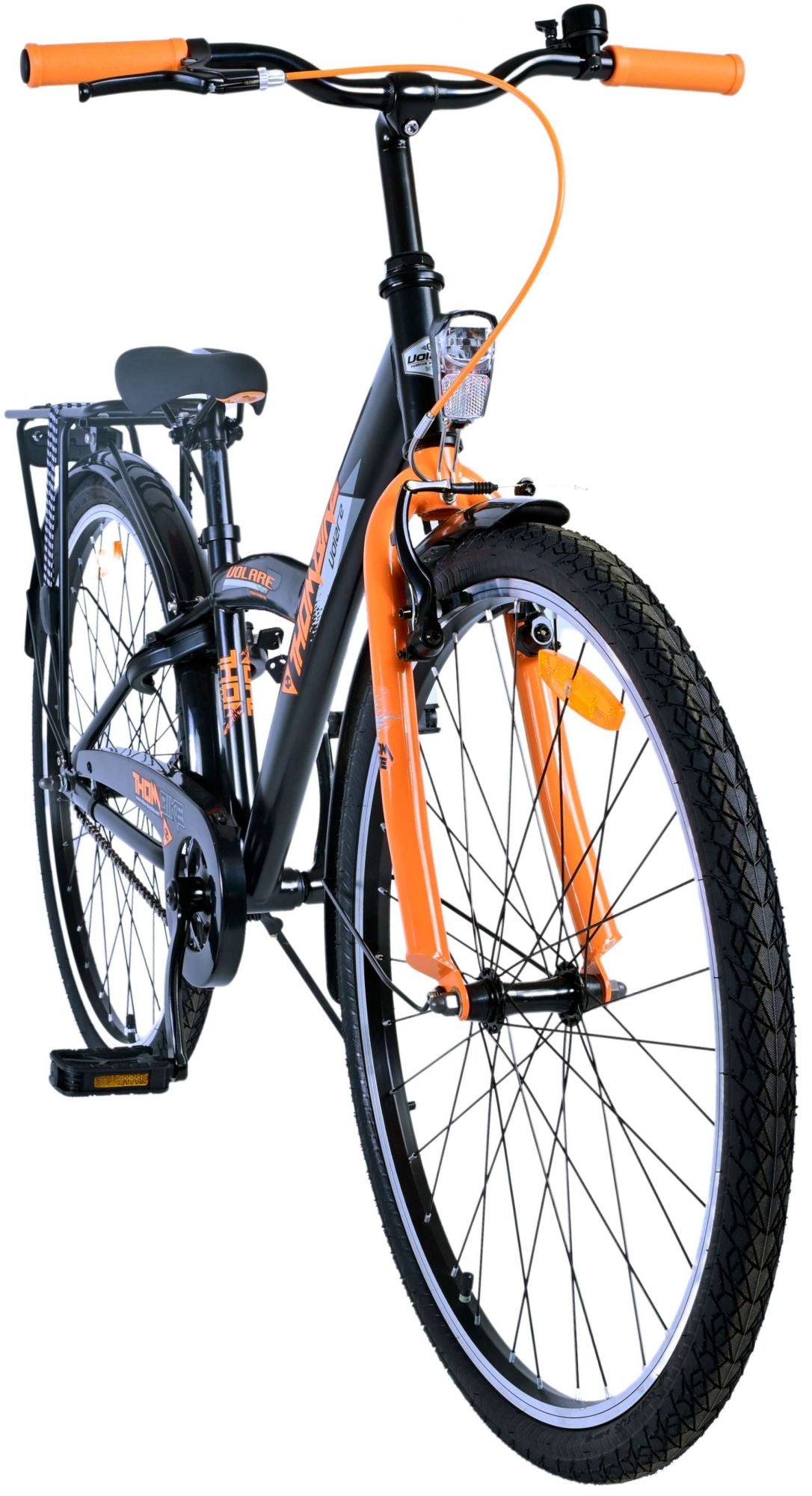 Volare Thombike Kinderfahrrad - Jungen - 26 Zoll - Schwarz Orange
