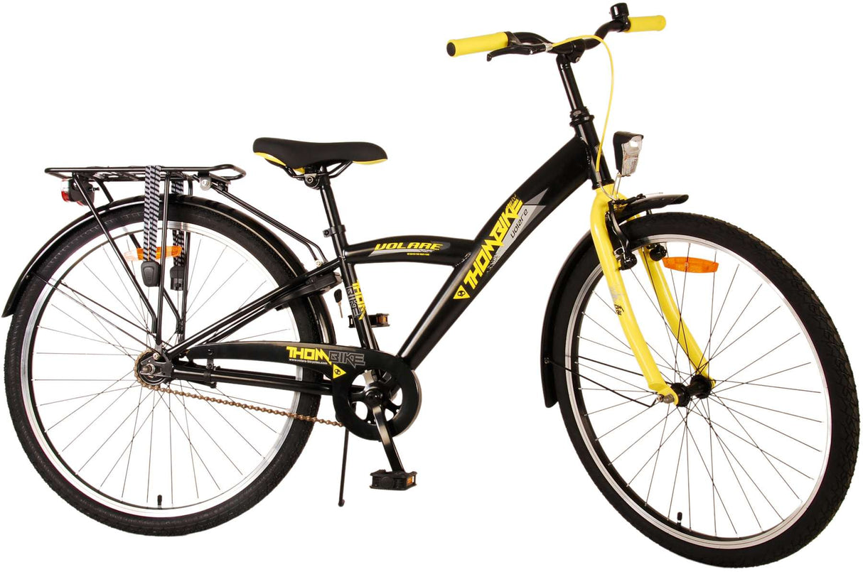 Volare Thombike Kinderfahrrad - Jungen - 26 Zoll - Schwarz Gelb
