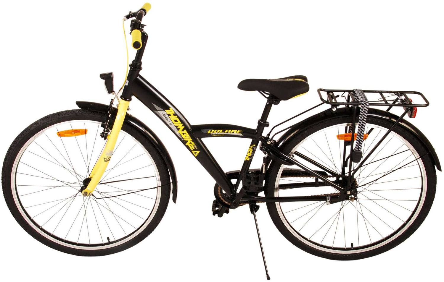 Volare Thombike Kinderfahrrad - Jungen - 26 Zoll - Schwarz Gelb