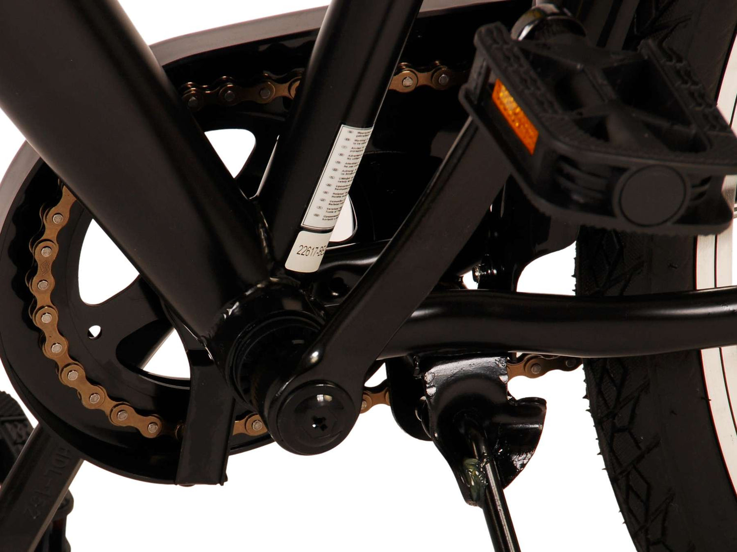 Volare Thombike Kinderfahrrad - Jungen - 26 Zoll - Schwarz-Gelb - Zweihandbremsen