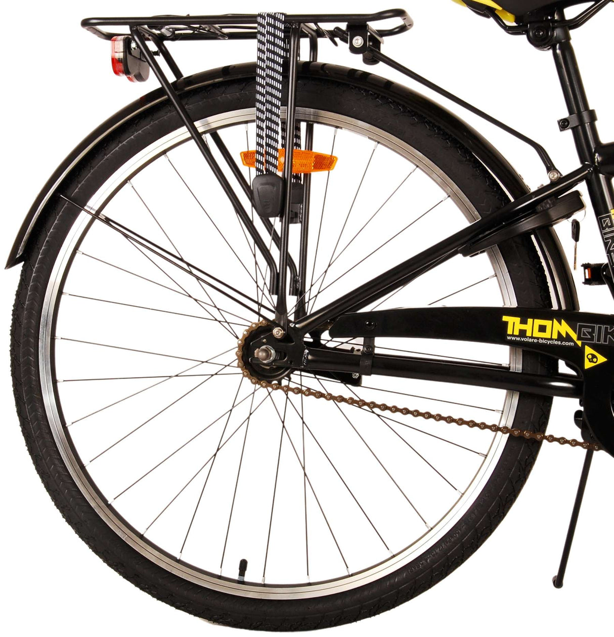 Volare Thombike Kinderfahrrad - Jungen - 26 Zoll - Schwarz Gelb