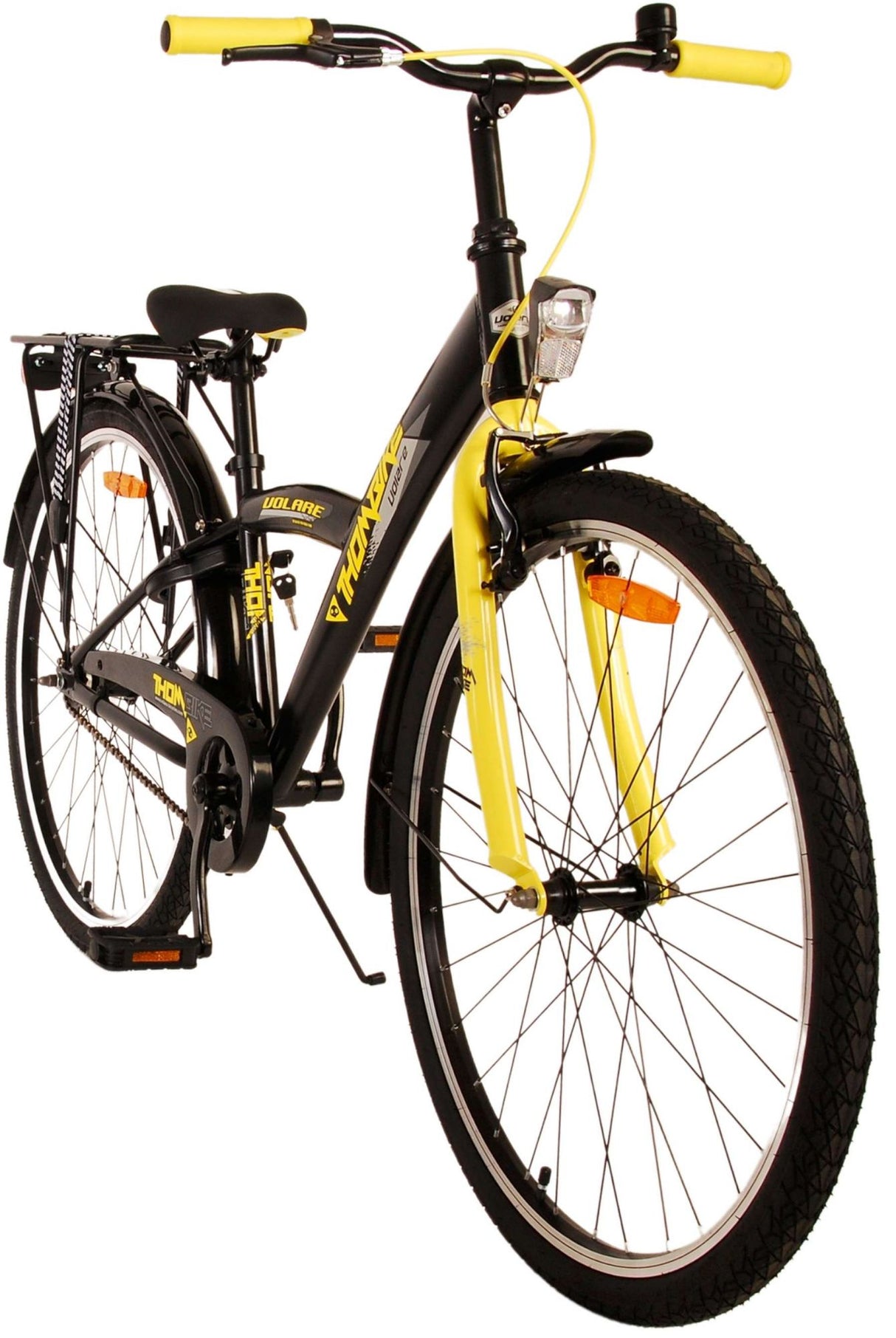Volare Thombike Kinderfahrrad - Jungen - 26 Zoll - Schwarz Gelb