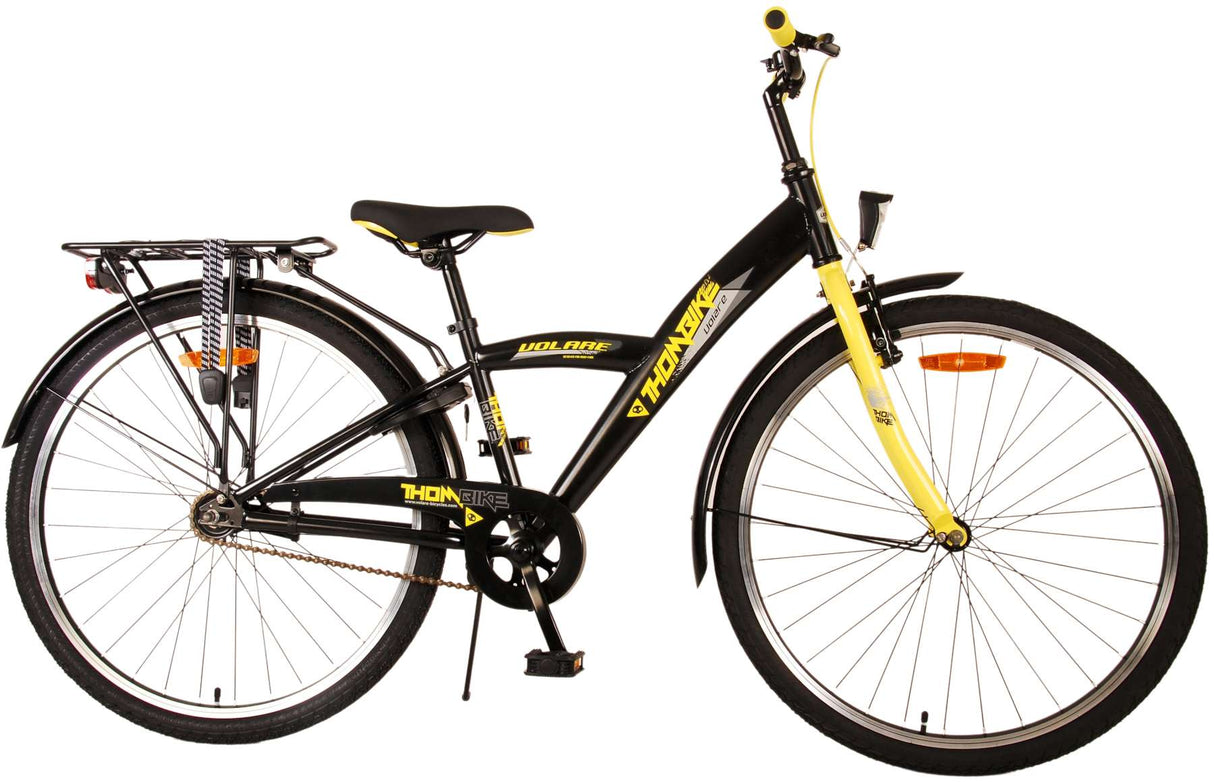 Volare Thombike Kinderfahrrad - Jungen - 26 Zoll - Schwarz Gelb