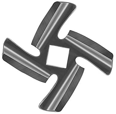 Topmatic MG-1200.3 schwarz elektrischer Fleischwolf 1200W Edelstahl Rückwärtslauf Sicherheitsschalter