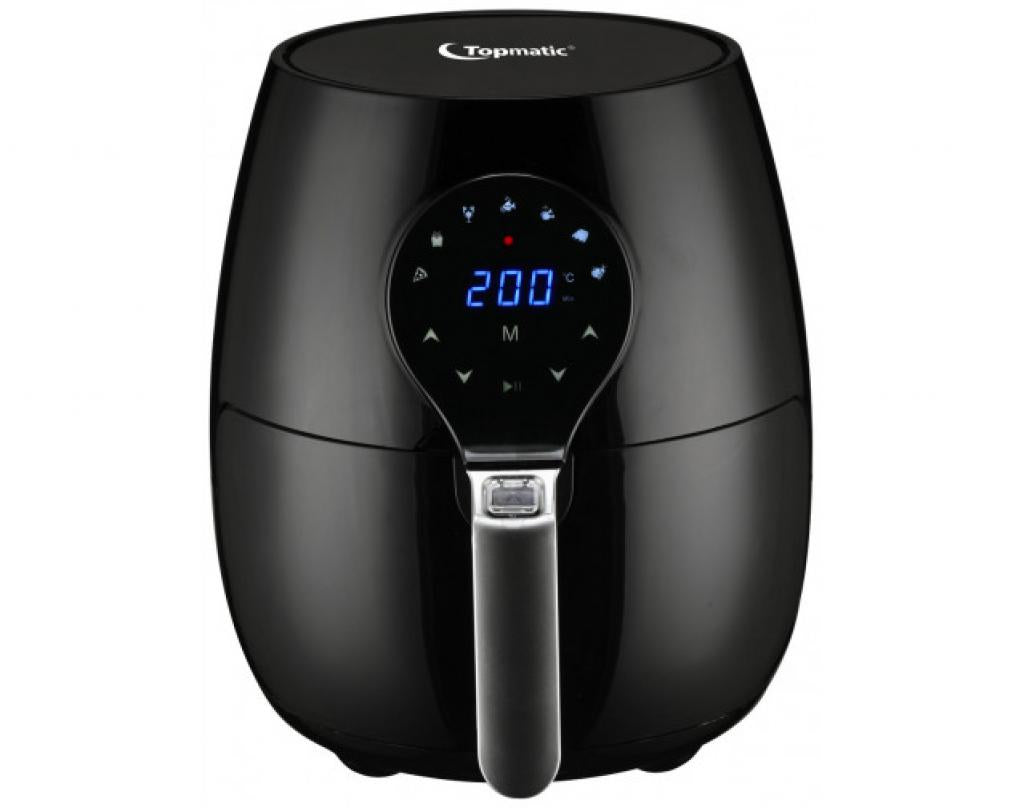 Topmatic Heißluft-Fritteuse 3,5L AF-1450D 1450W 7 Programme LCD Display