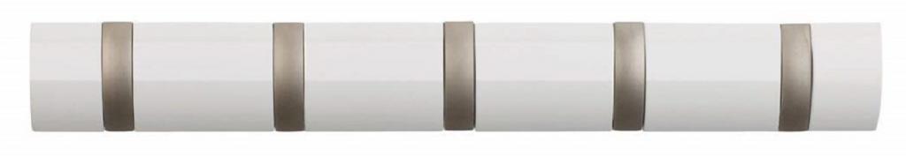 Umbra Hooks Flip 5 318850-660 Garderobenhaken in weiß Wandhaken Kleiderhaken Kleideraufhänger