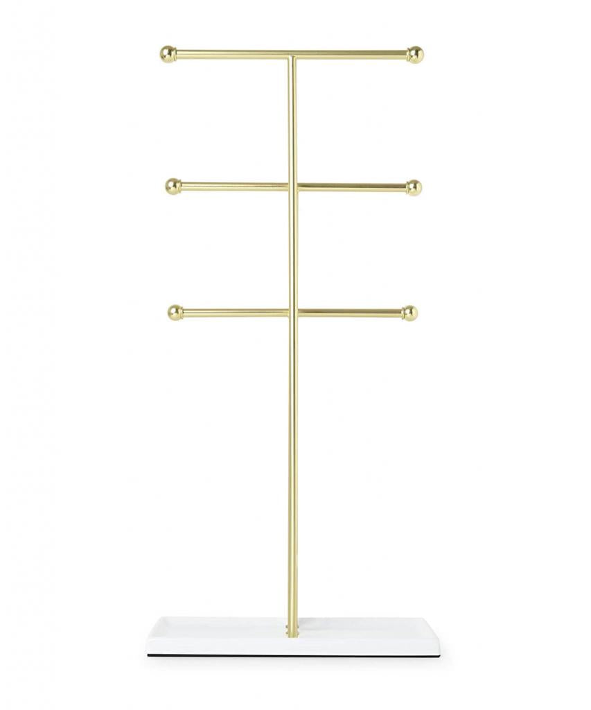 Umbra Trigem Schmuckständer 299330-524 weiß / goldfarben Schmuckbaum