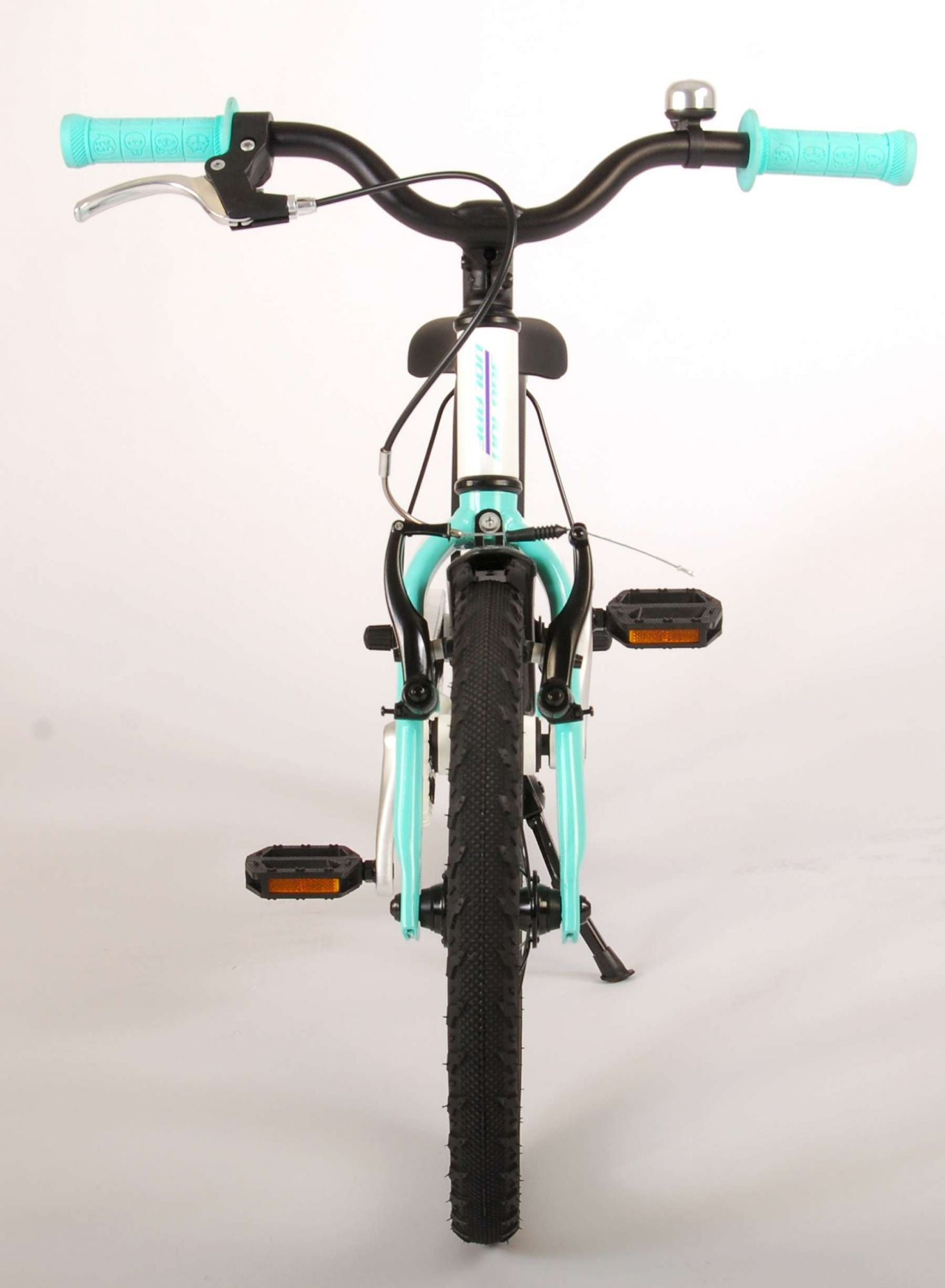 Volare Glamour Kinderfahrrad - Mädchen - 16 Zoll - Perlmutt Mintgrün - Prime Collection