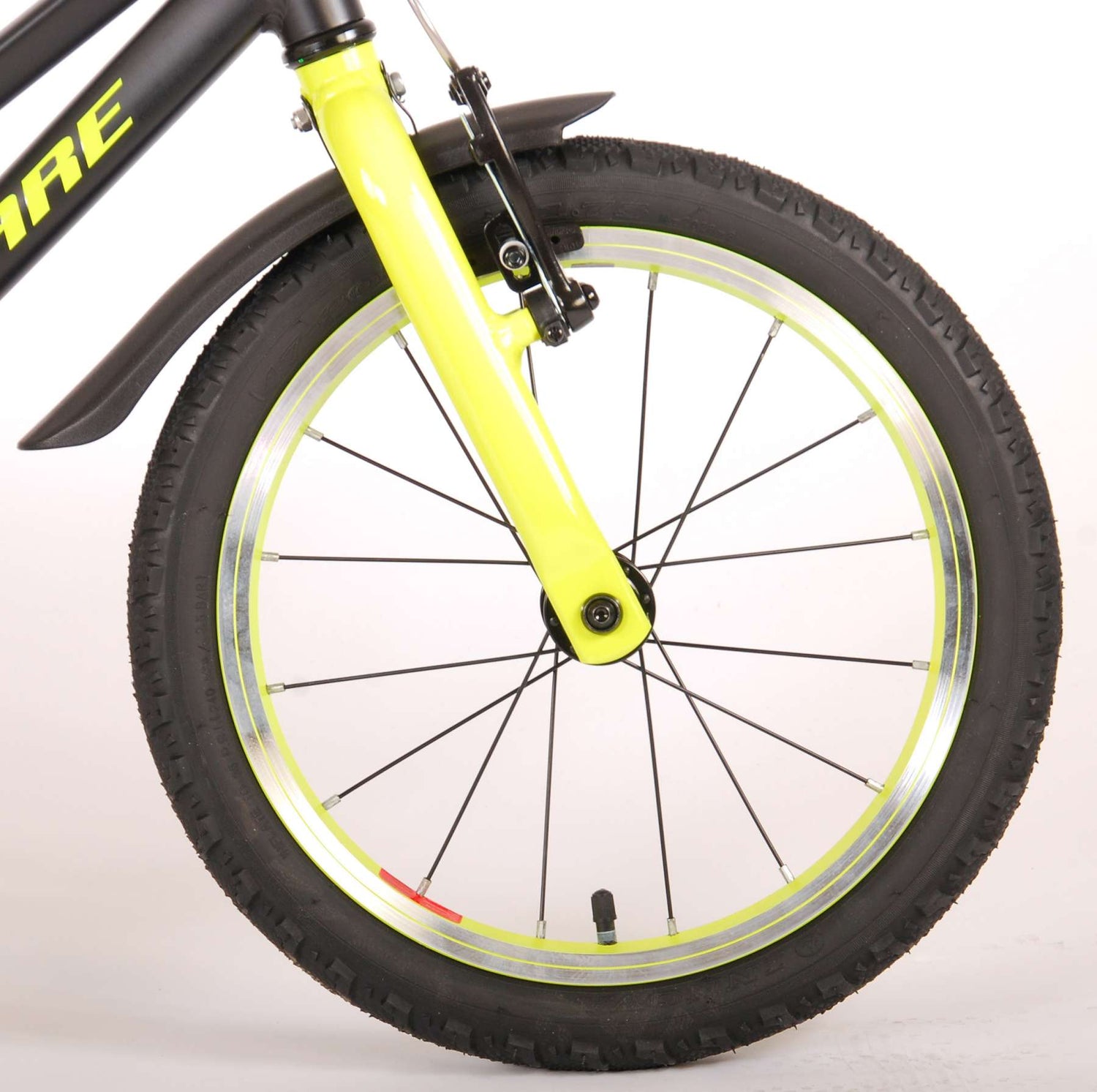 Volare Blaster Kinderfahrrad - Jungen - 16 Zoll - Schwarz/Grün - Prime Collection