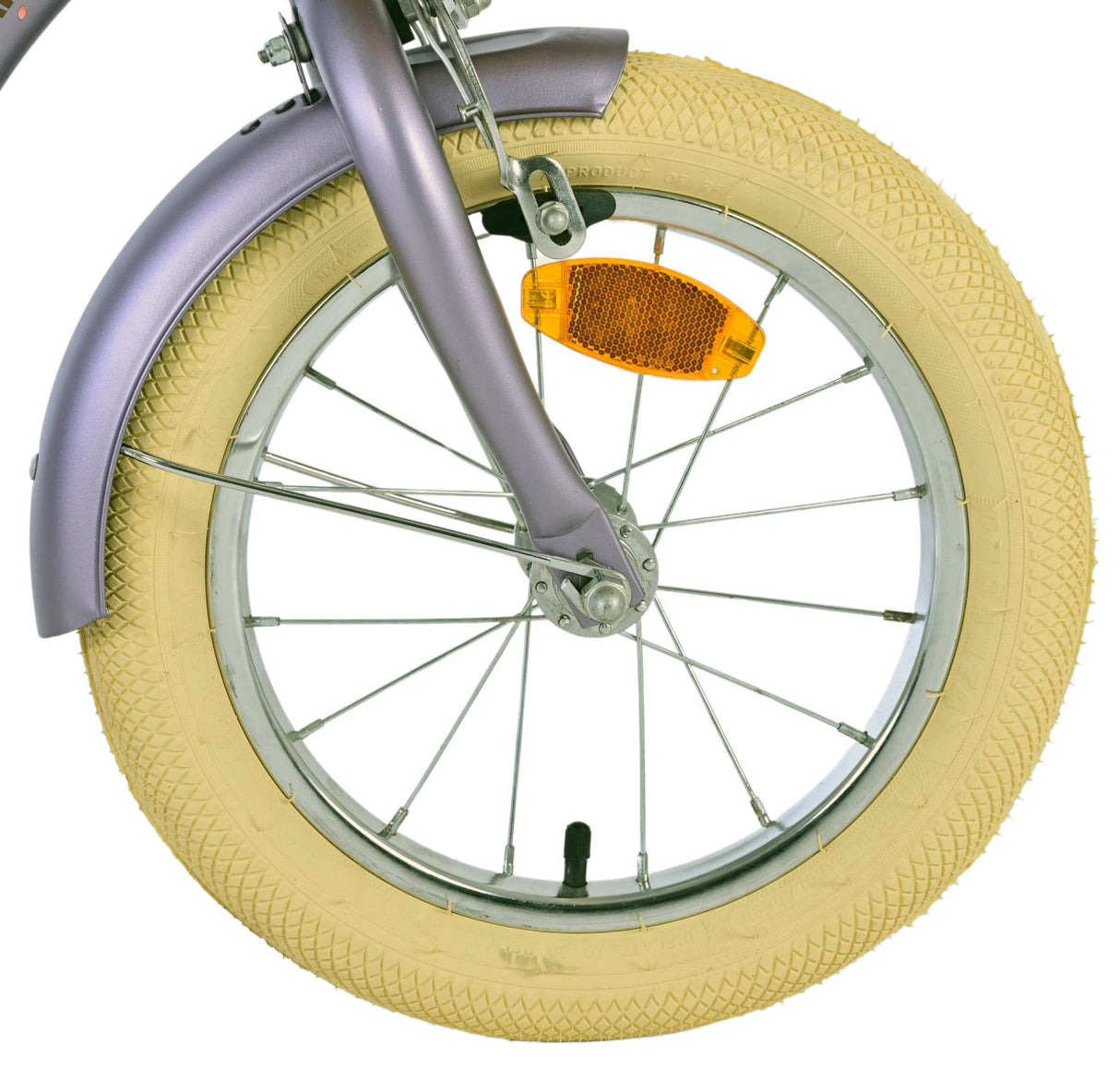 Volare Blossom Kinderfahrrad - Mädchen - 14 Zoll - Lila