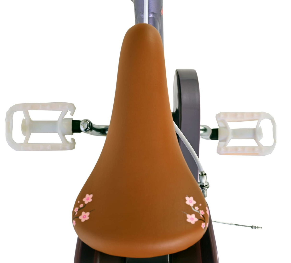 Volare Blossom Kinderfahrrad - Mädchen - 12 Zoll - Lila - Zwei Handbremsen